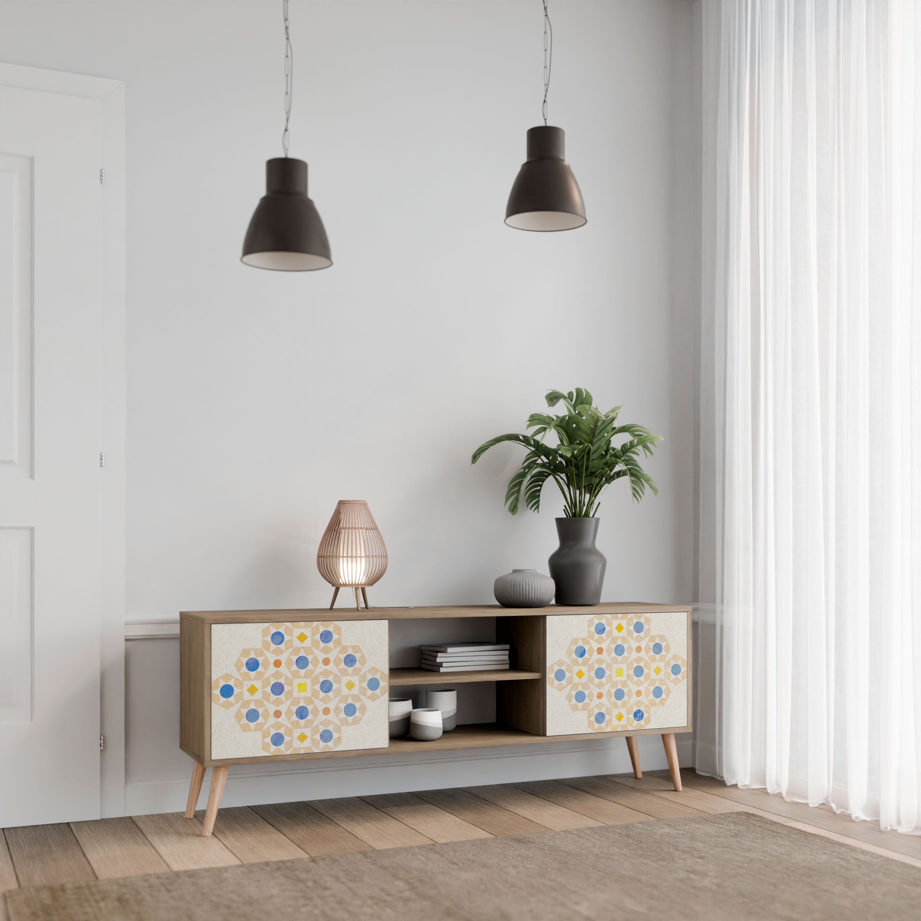 PATTERNED PRISM Szafka RTV 2-drzwiowa