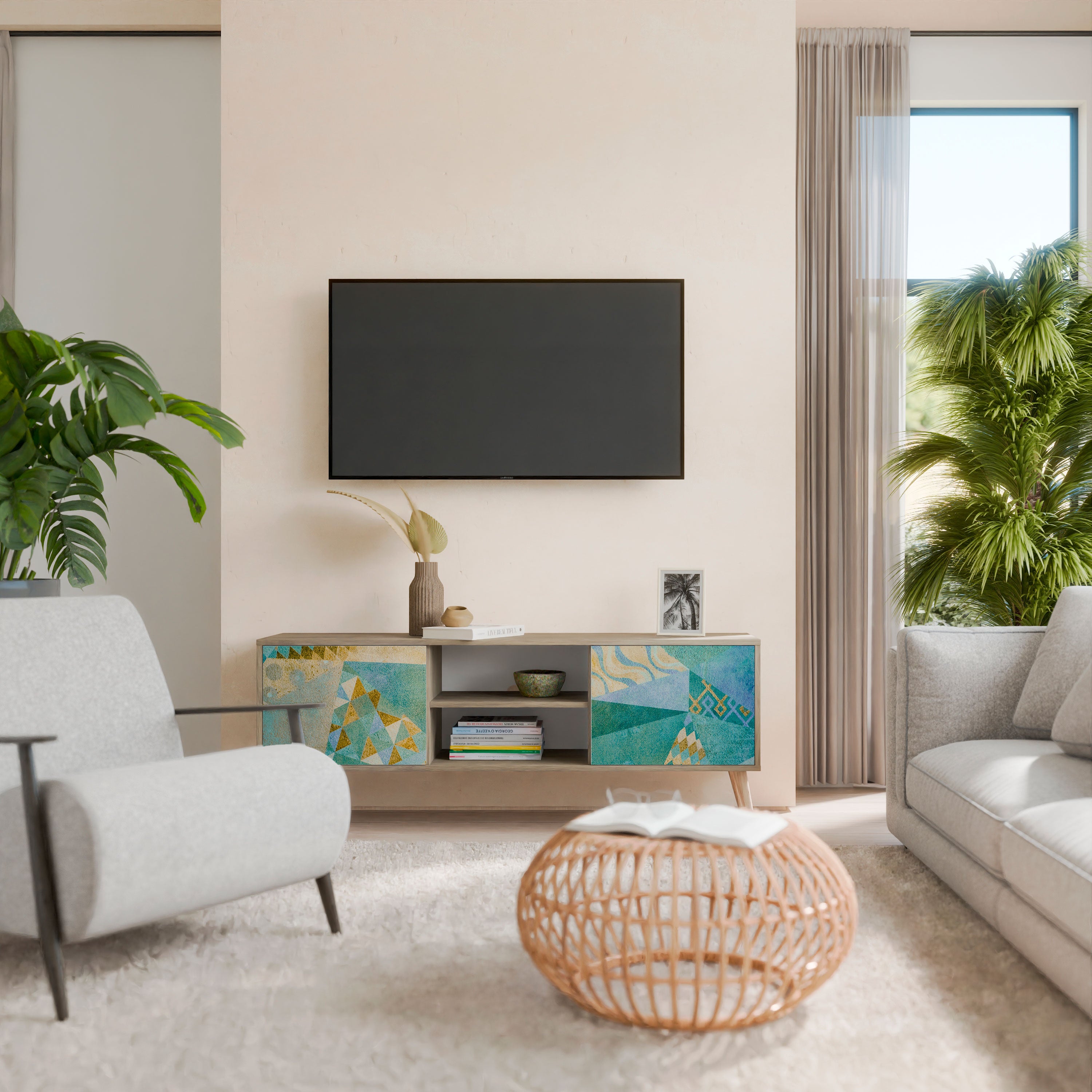 SPECTRUM SPLENDOR Szafka RTV 2-drzwiowa