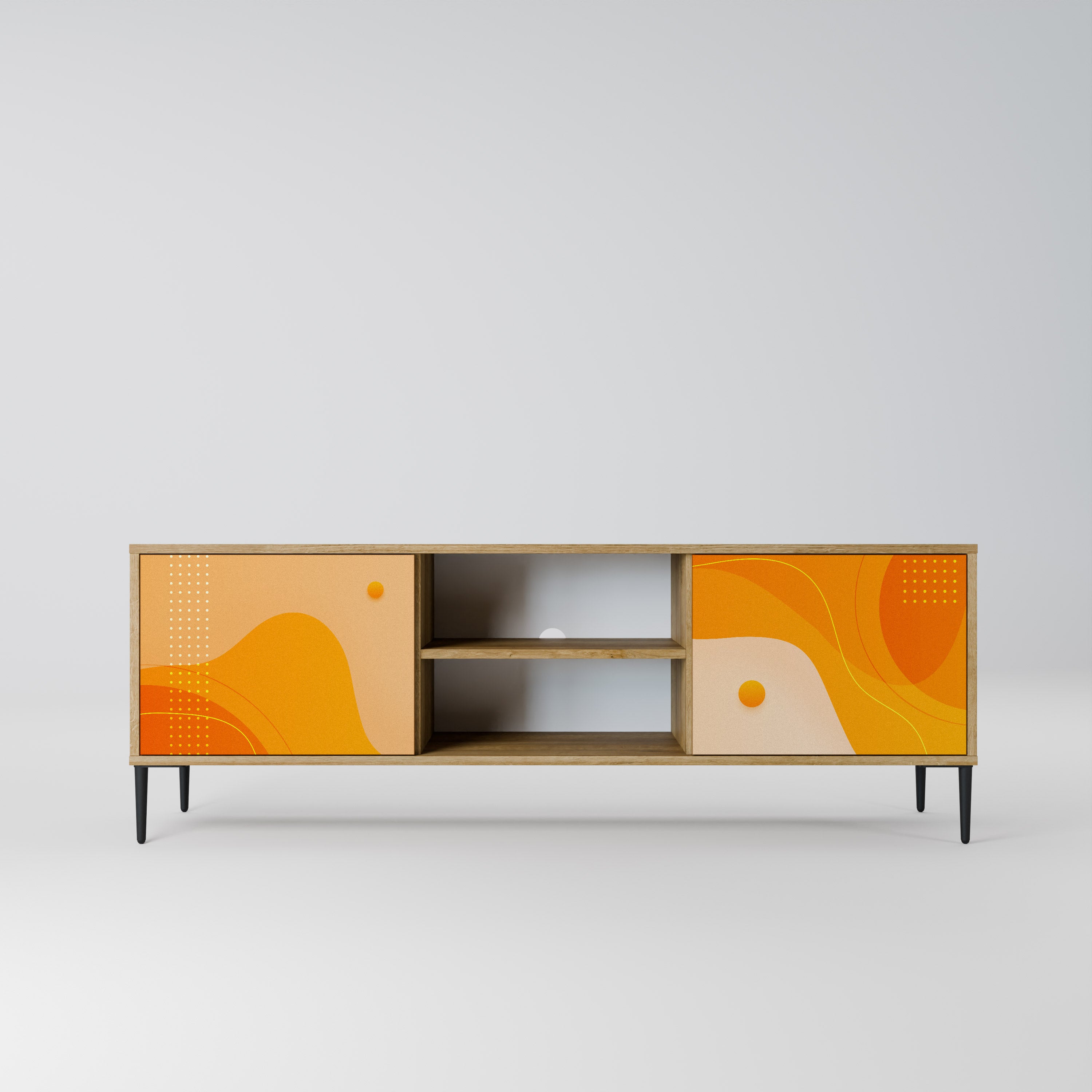 ORANGE ARRANGEMENT Szafka RTV 2-drzwiowa