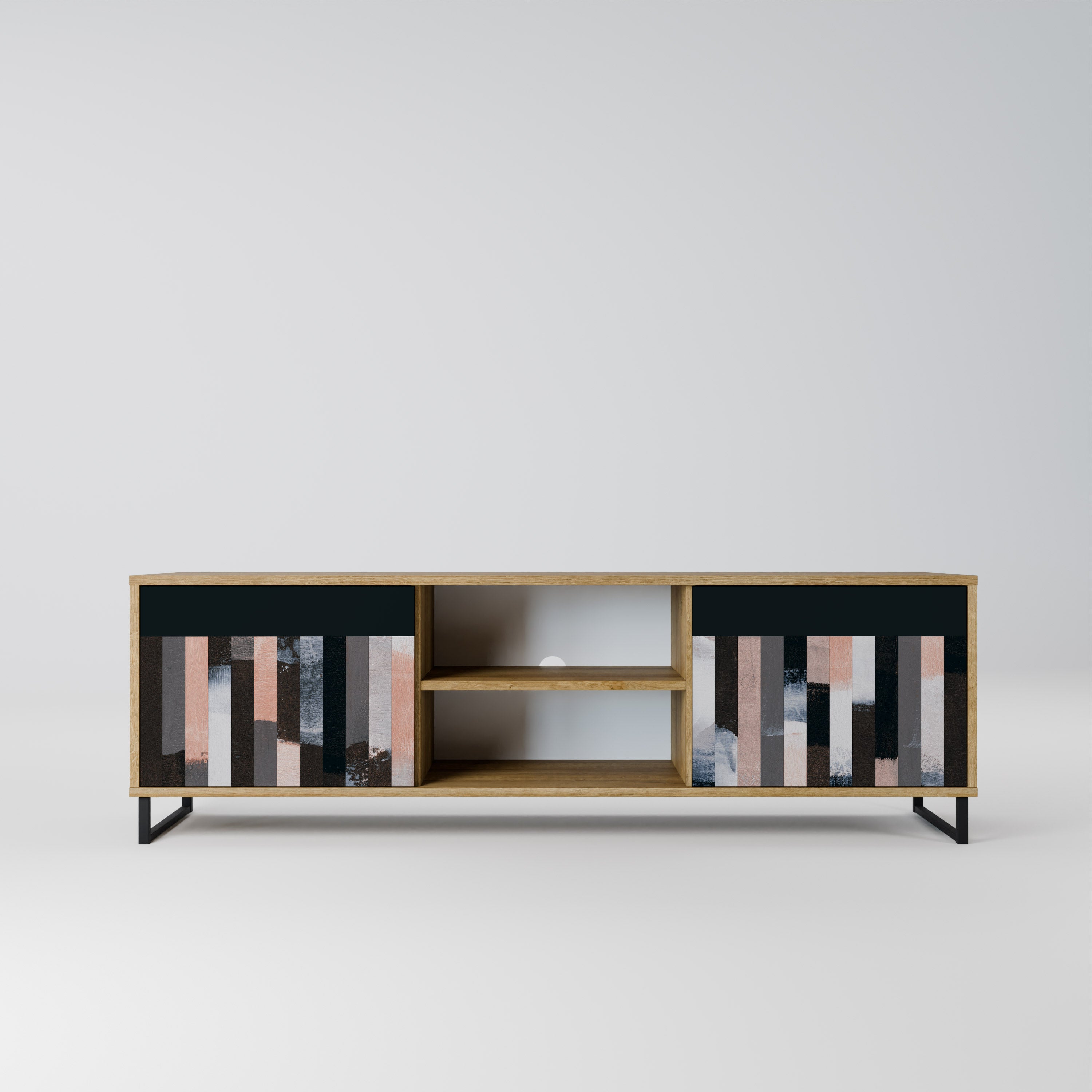 COLLAGE OF RECTANGLES Szafka RTV 2-drzwiowa