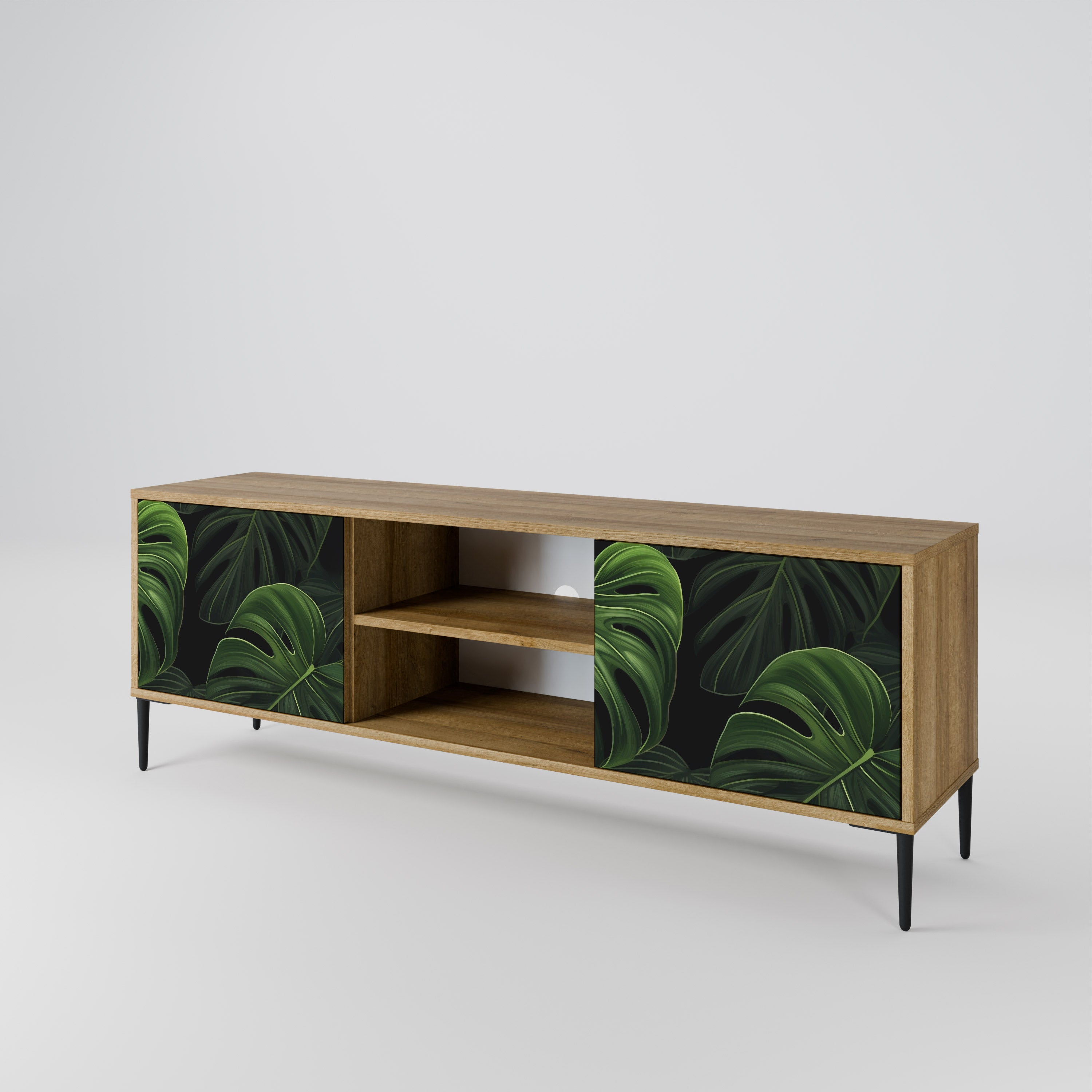 INFINITE MONSTERA Szafka RTV 2-drzwiowa
