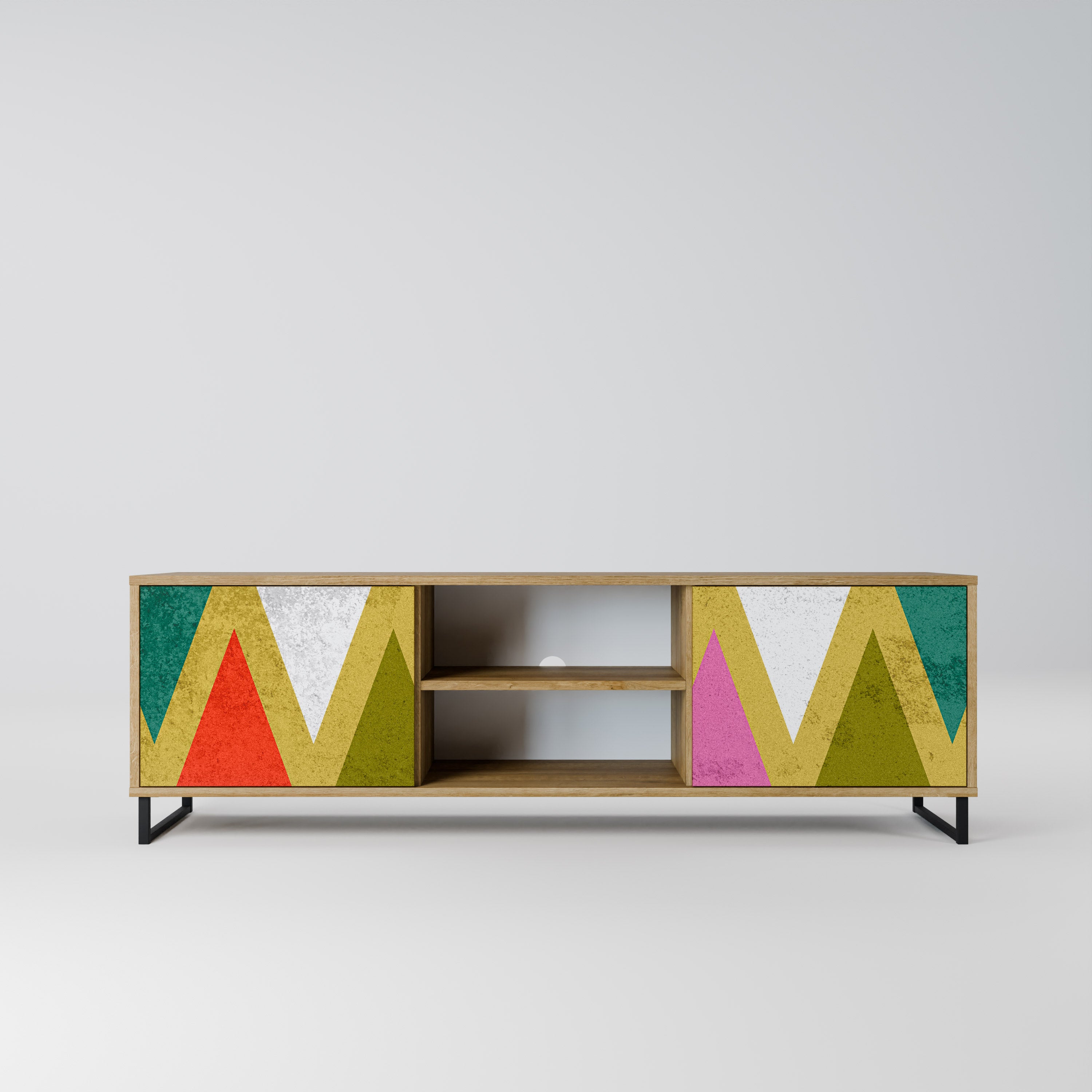 COLORFUL TRIANGLES Szafka RTV 2-drzwiowa