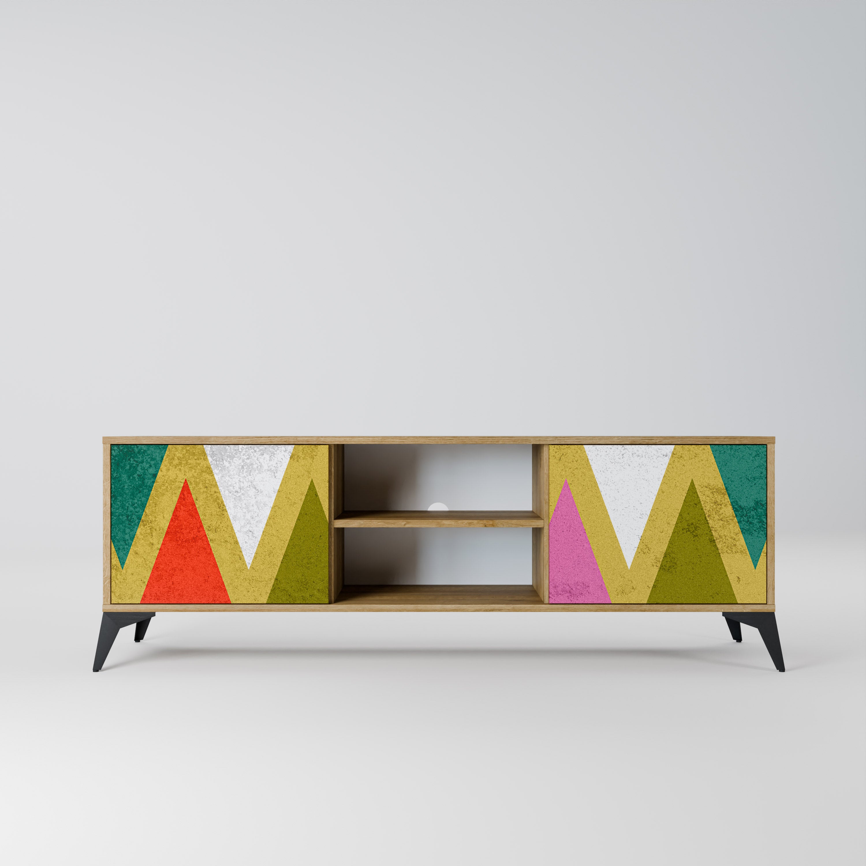 COLORFUL TRIANGLES Szafka RTV 2-drzwiowa
