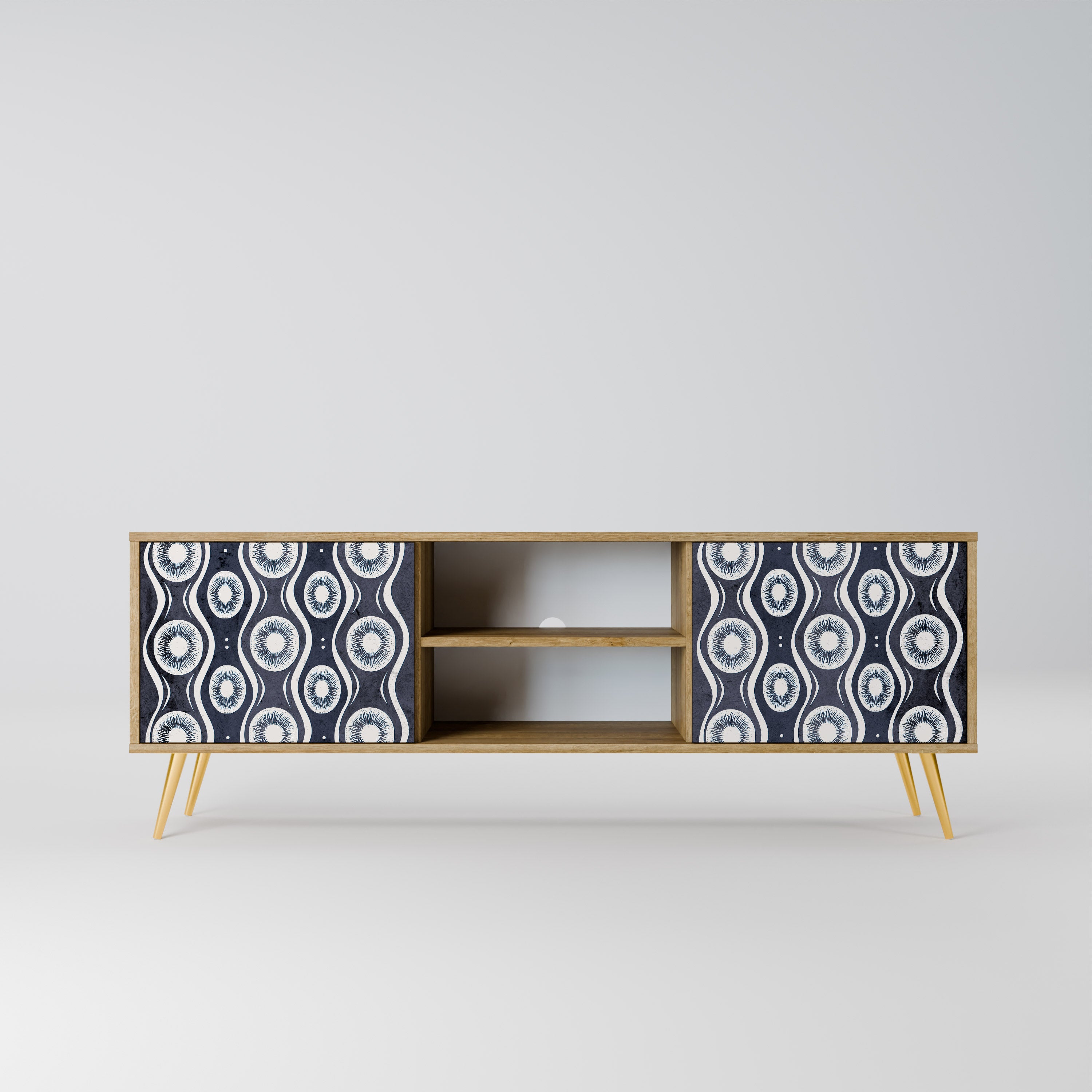 GRAPHITE EYES Szafka RTV 2-drzwiowa