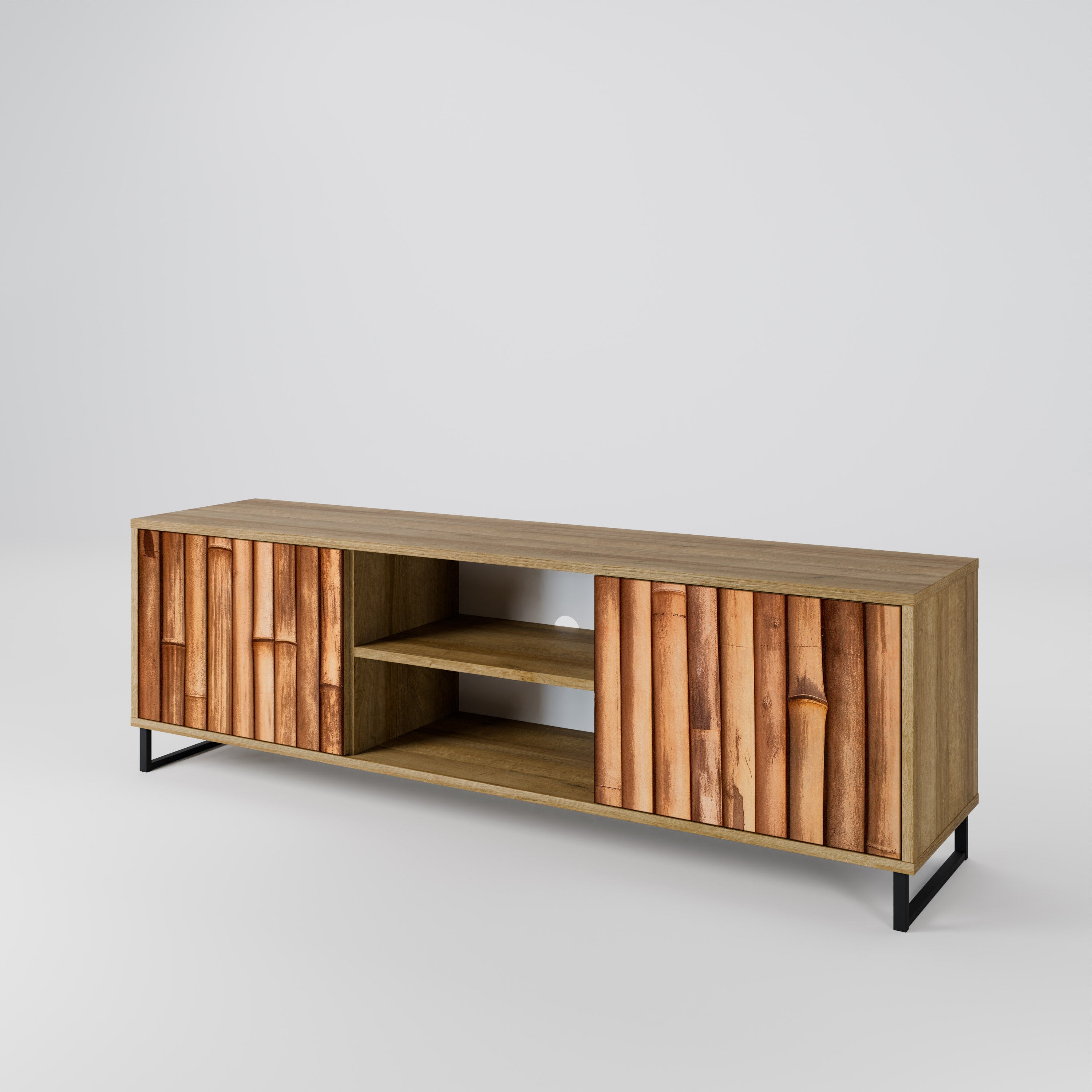 NATURAL WOOD Szafka RTV 2-drzwiowa