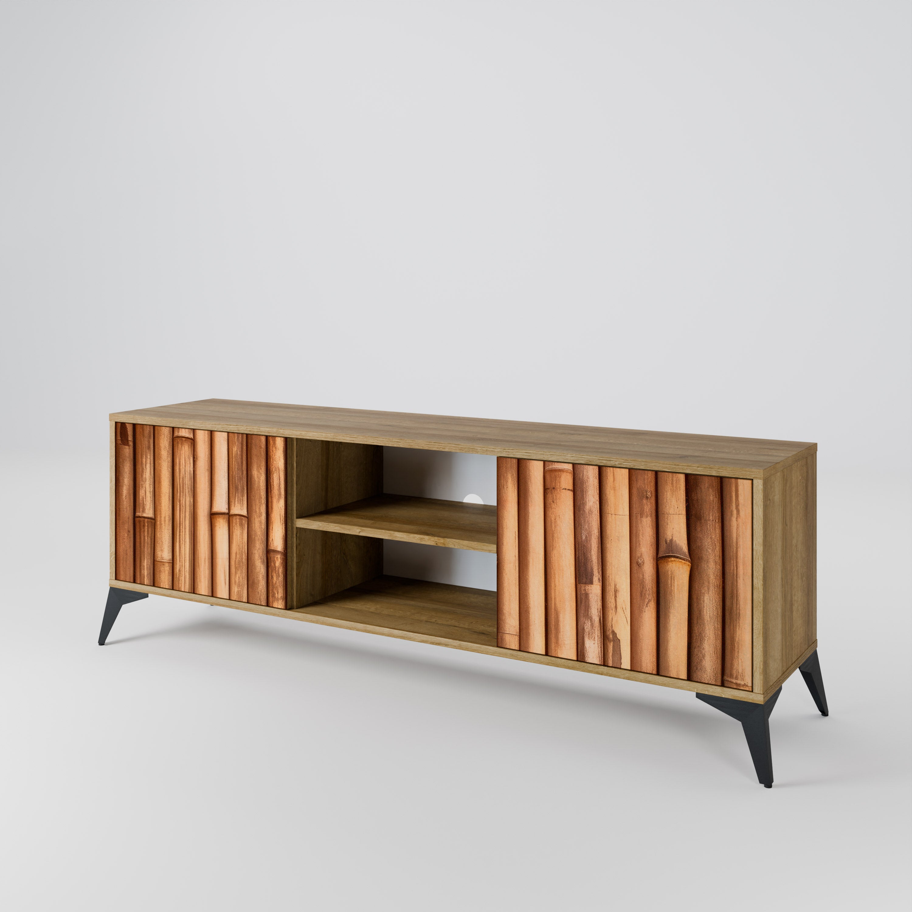 NATURAL WOOD Szafka RTV 2-drzwiowa