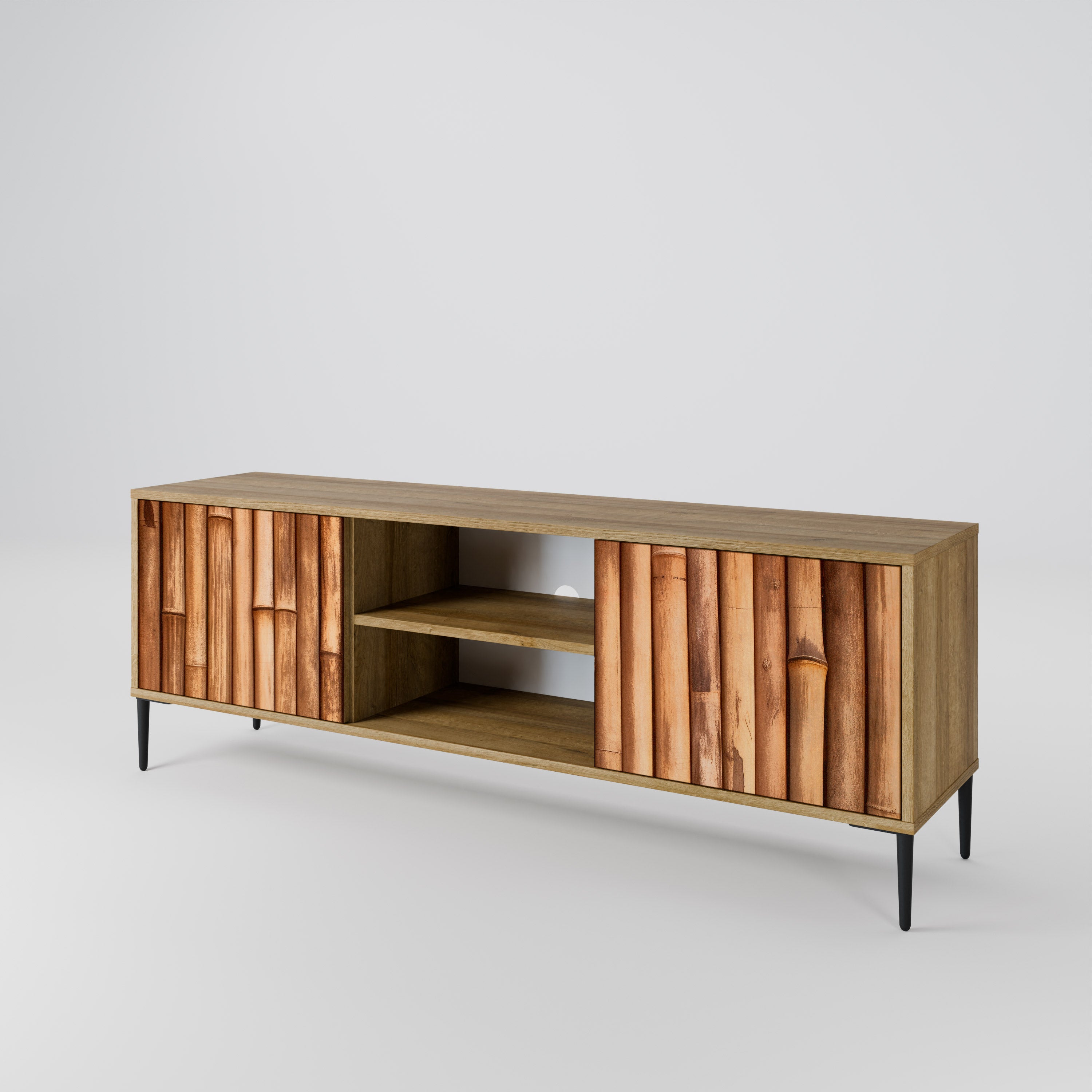 NATURAL WOOD Szafka RTV 2-drzwiowa