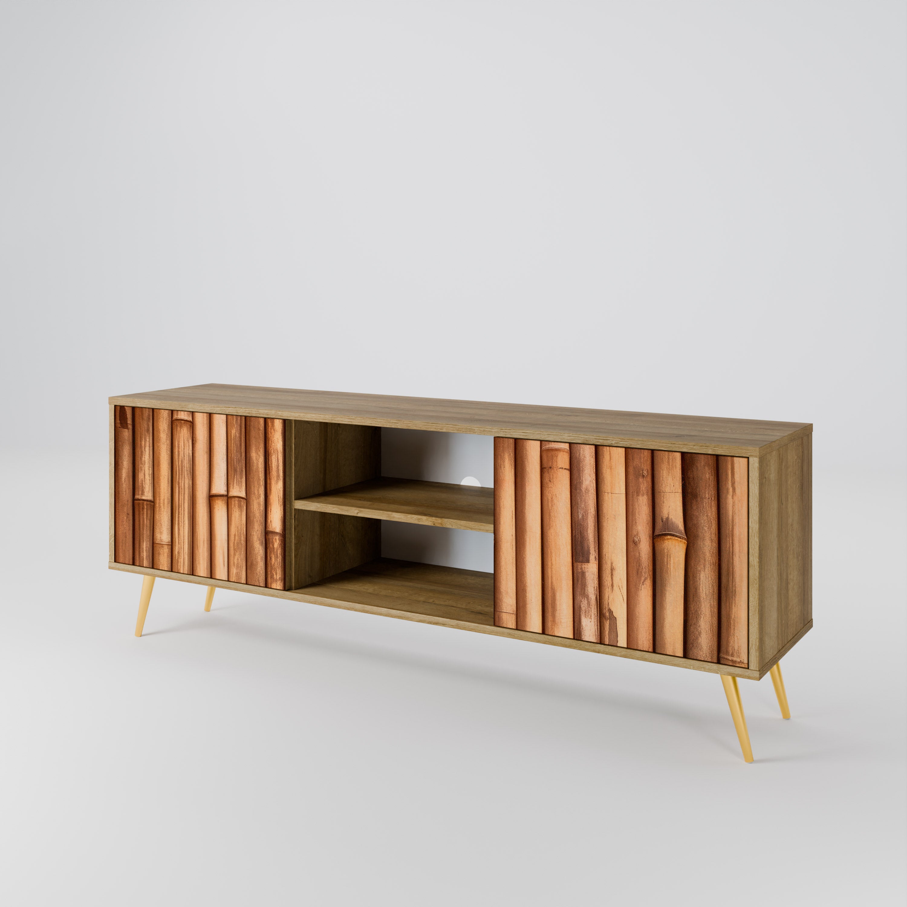 NATURAL WOOD Szafka RTV 2-drzwiowa