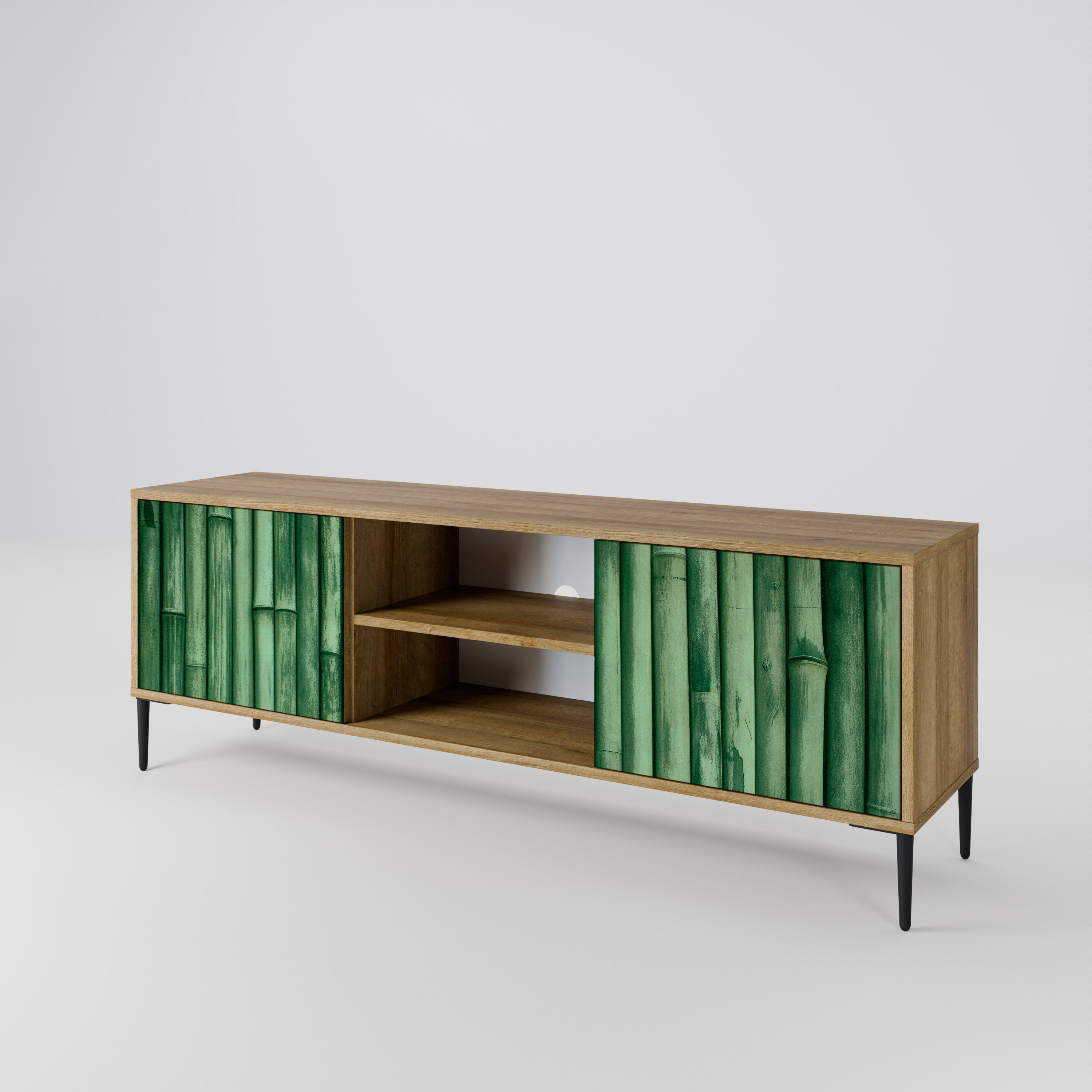 NATURAL GREEN Szafka RTV 2-drzwiowa