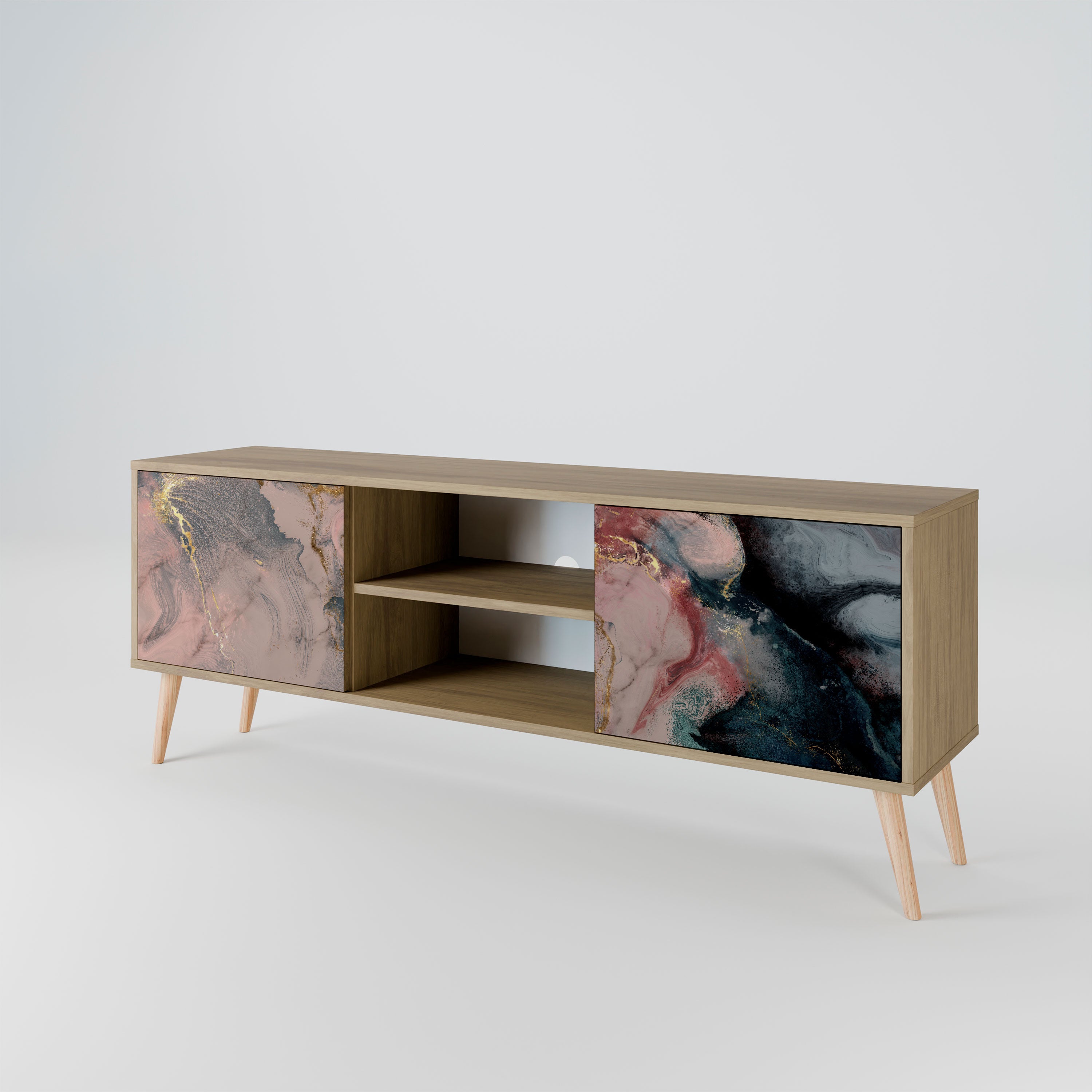 GILDED SWIRLS Szafka RTV 2-drzwiowa