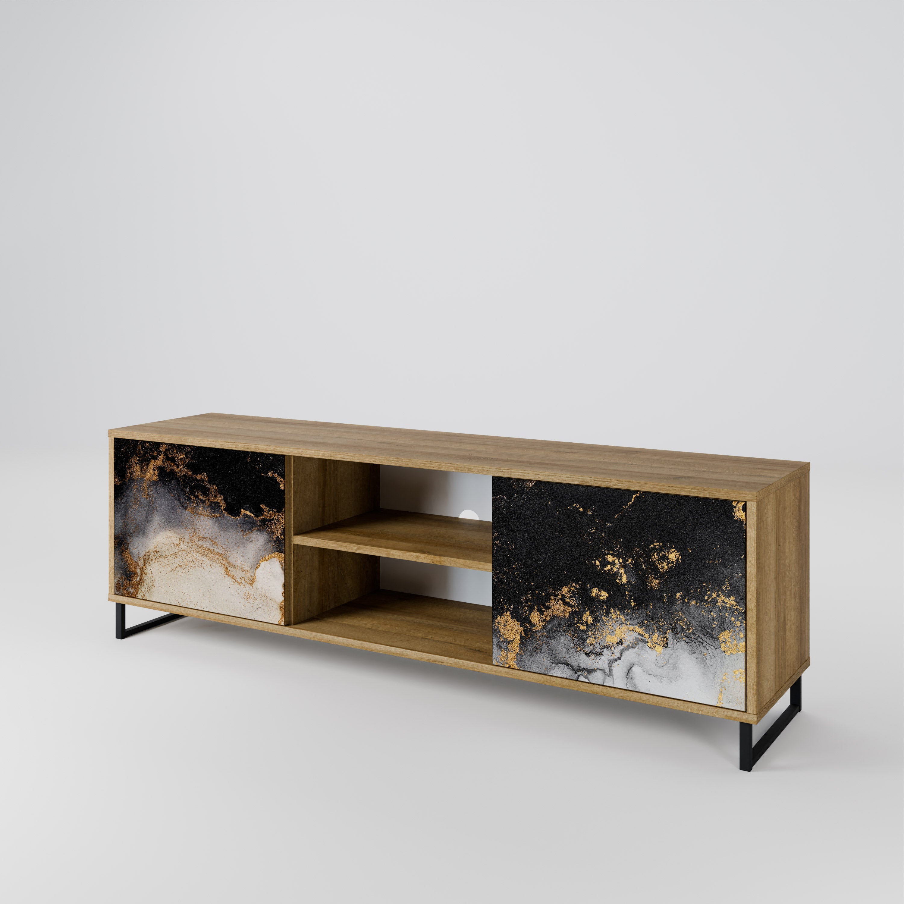 MARBLE OF TOMMORROW Szafka RTV 2-drzwiowa