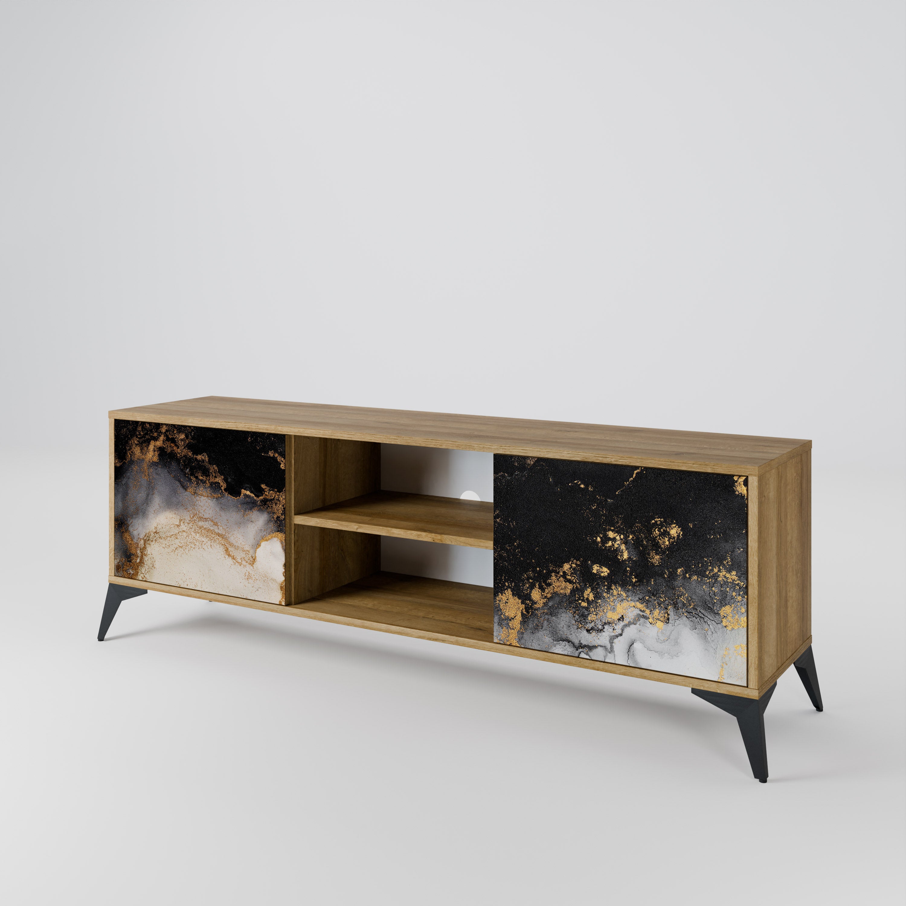 MARBLE OF TOMMORROW Szafka RTV 2-drzwiowa