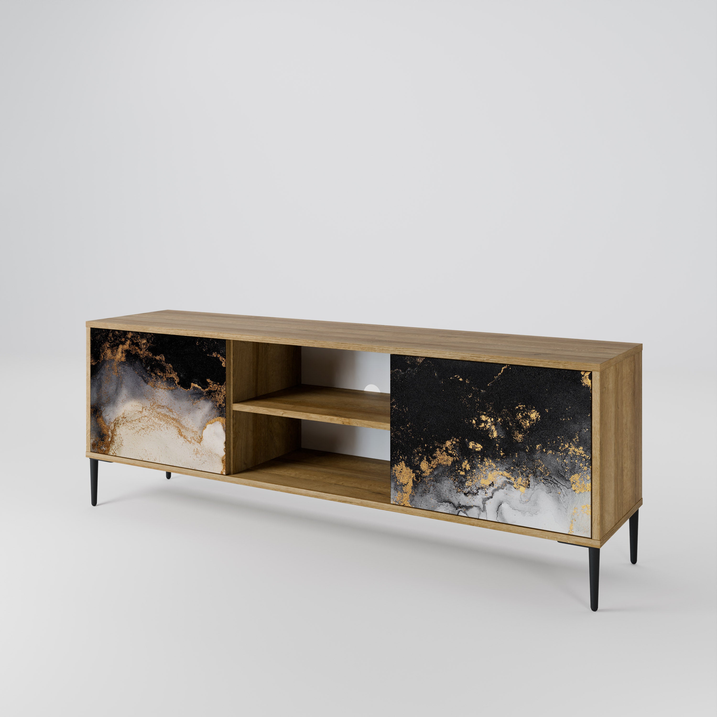 MARBLE OF TOMMORROW Szafka RTV 2-drzwiowa