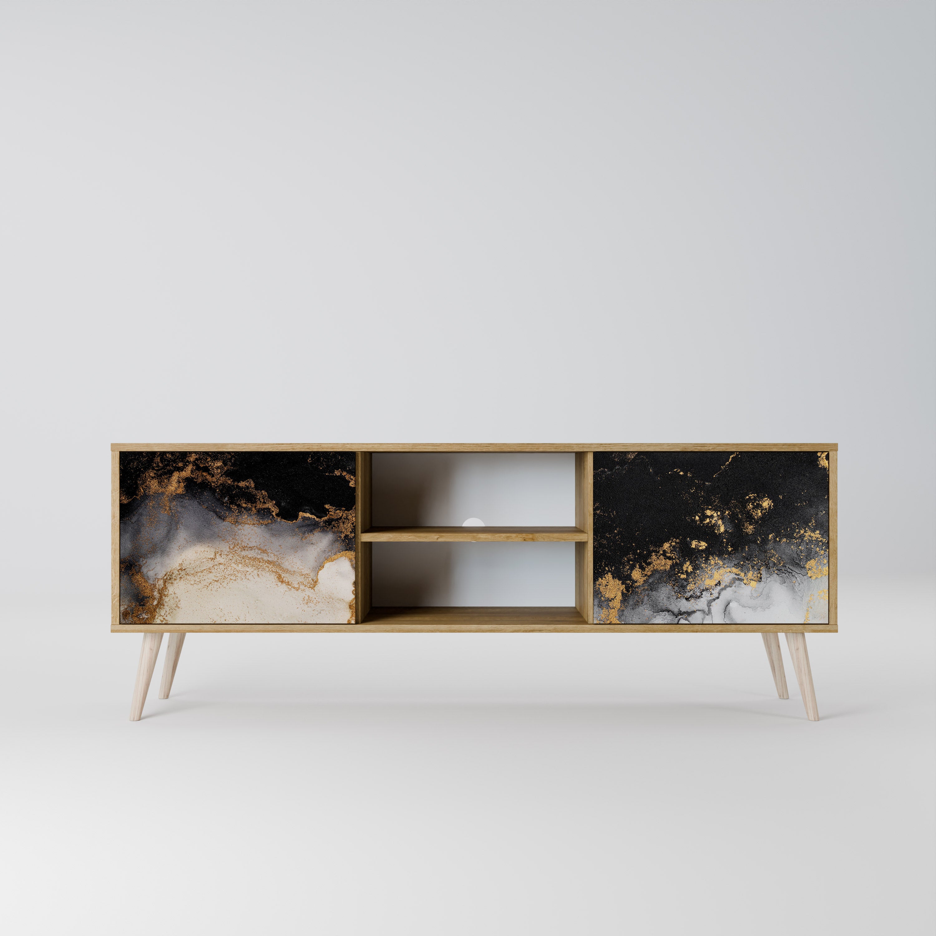 MARBLE OF TOMMORROW Szafka RTV 2-drzwiowa