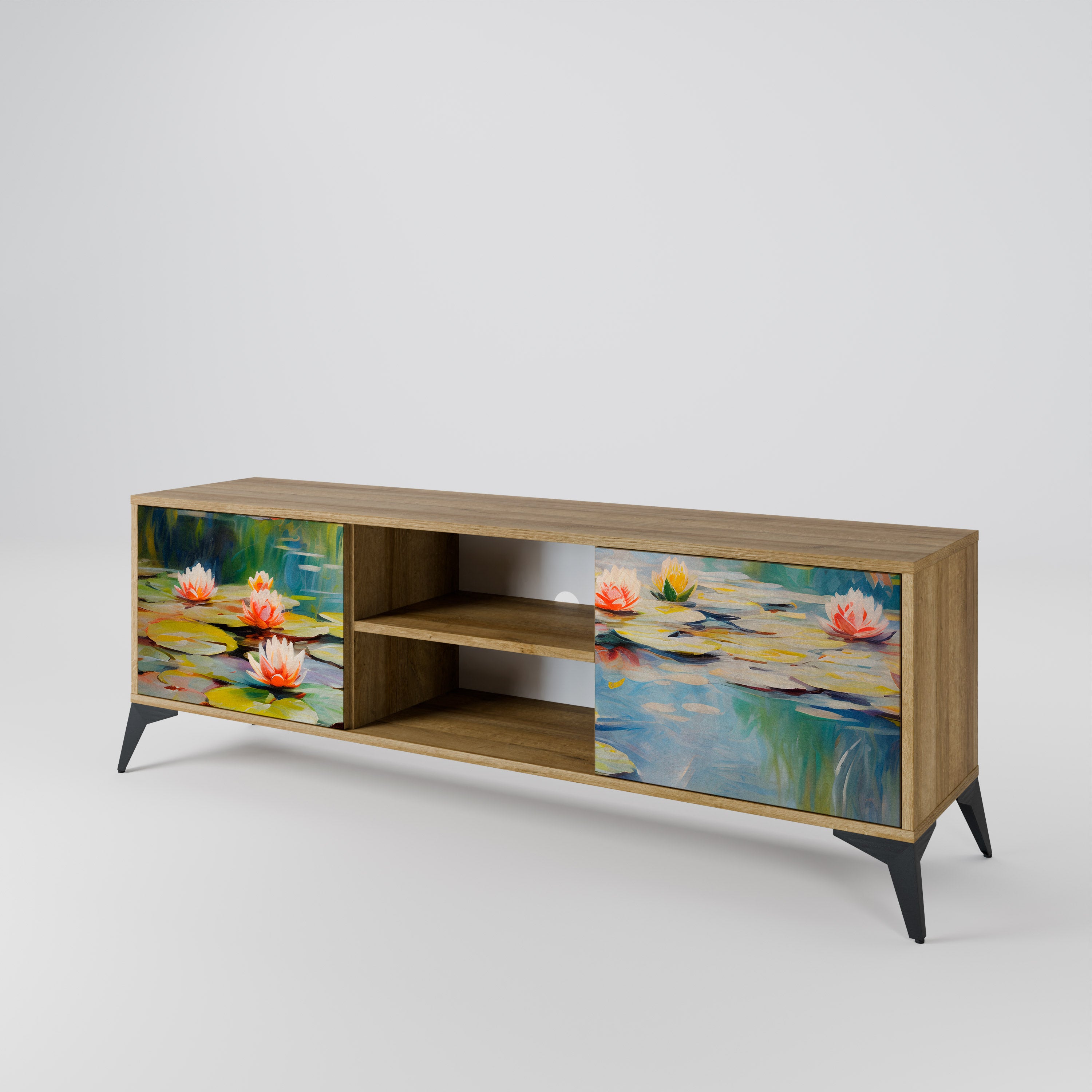 BLOOMING WATERS Szafka RTV 2-drzwiowa