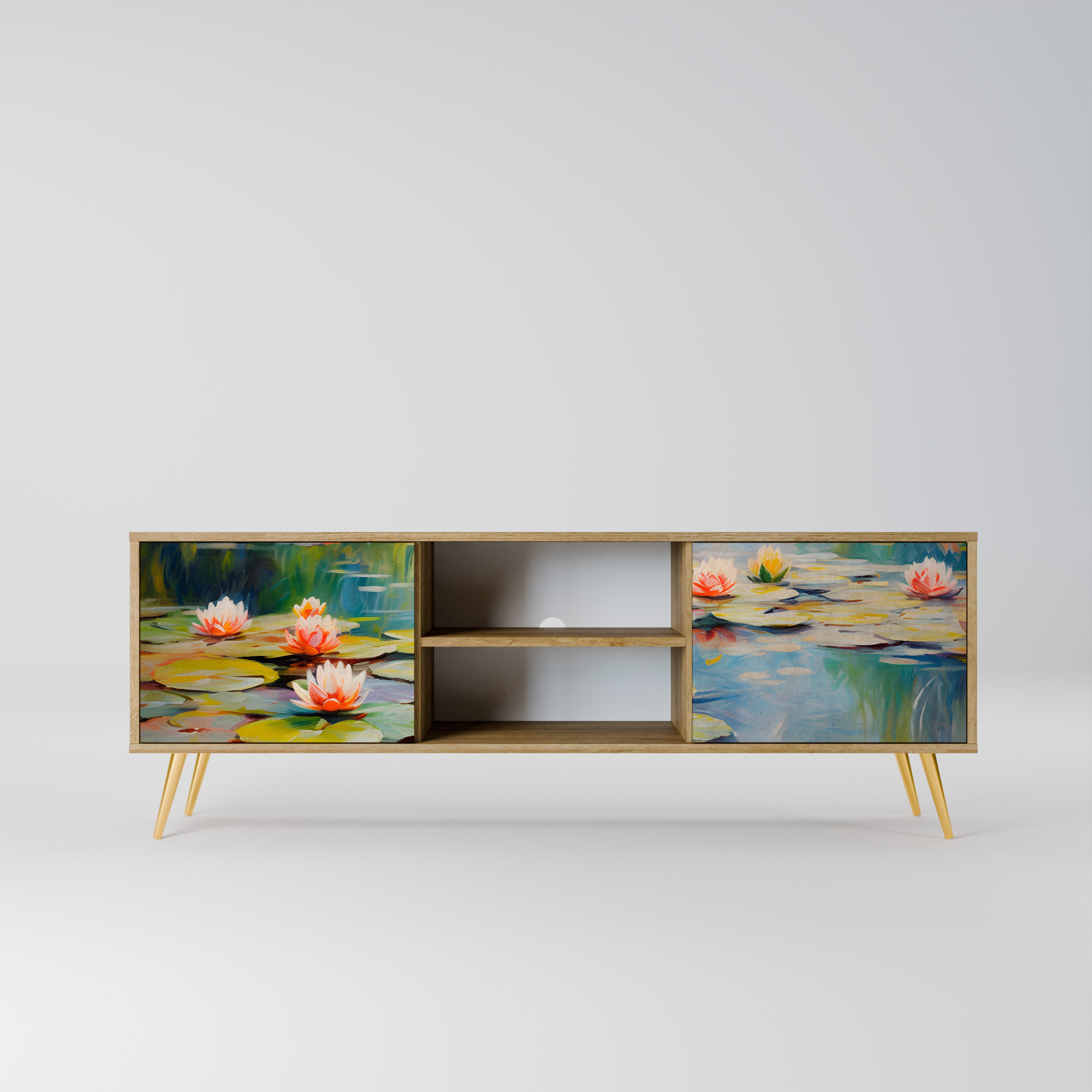 BLOOMING WATERS Szafka RTV 2-drzwiowa