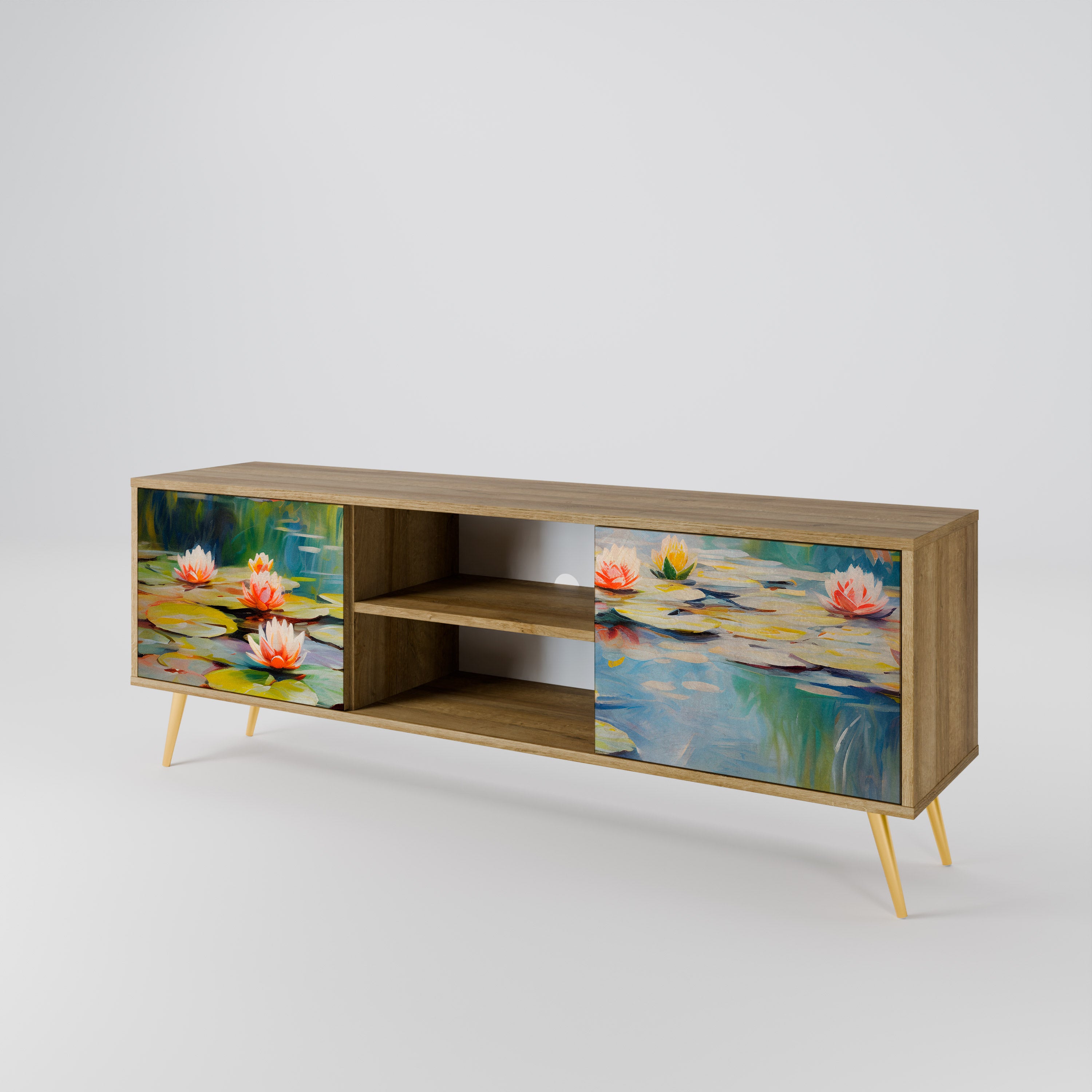 BLOOMING WATERS Szafka RTV 2-drzwiowa