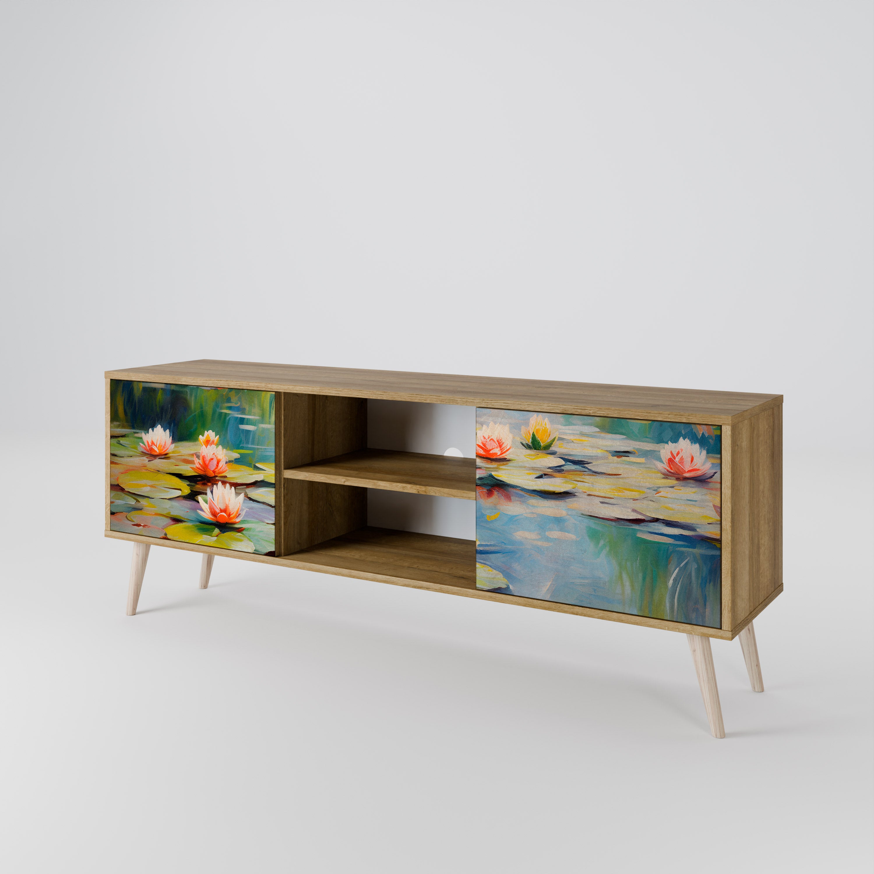 BLOOMING WATERS Szafka RTV 2-drzwiowa