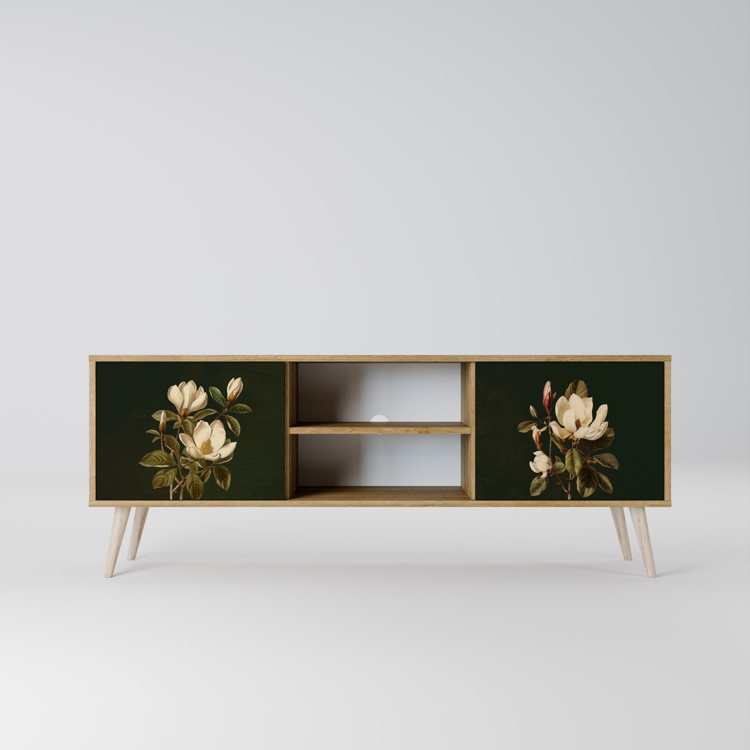 FLORAL NOIR Szafka RTV 2-drzwiowa