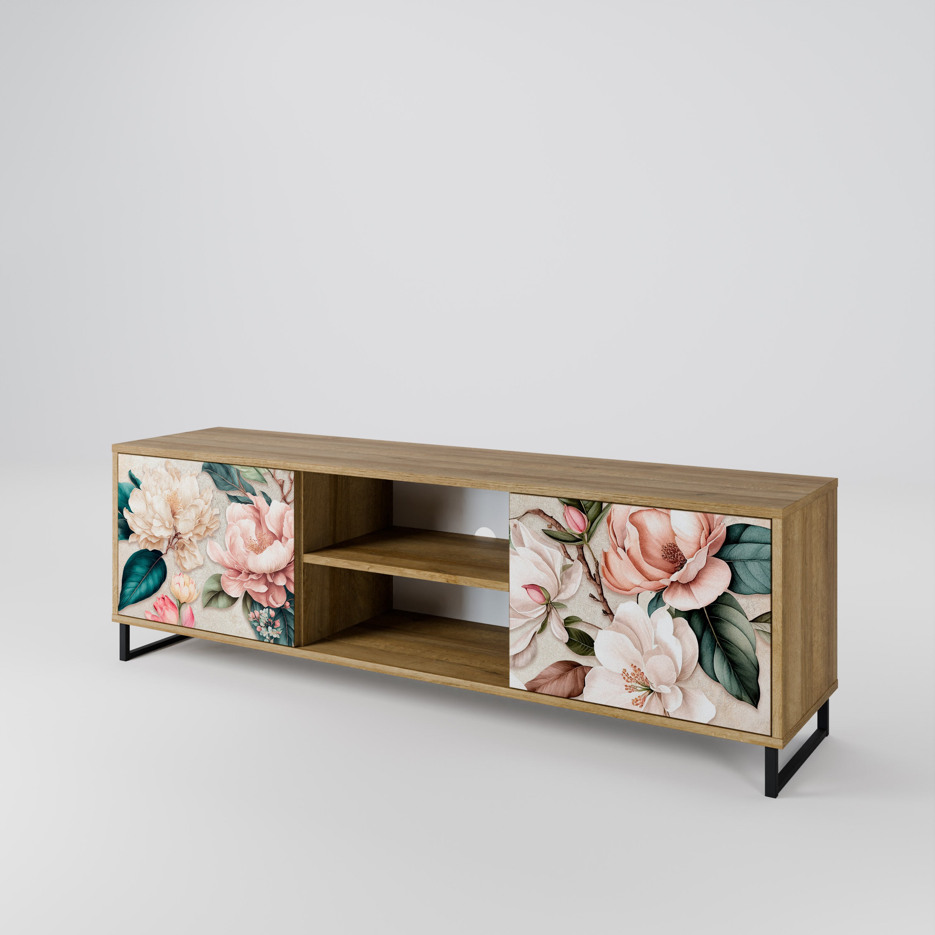 FLORAL GRACE Szafka RTV 2-drzwiowa