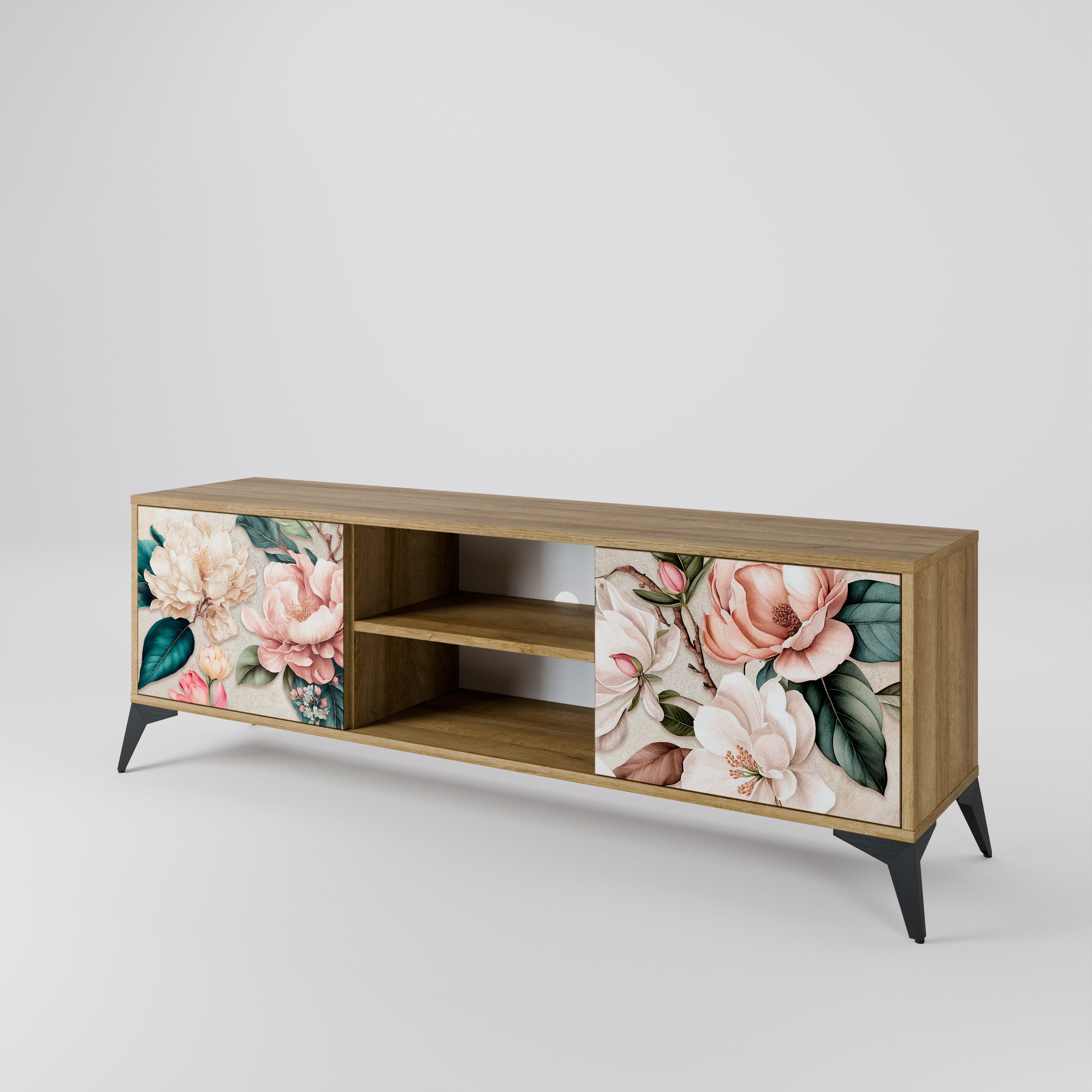 FLORAL GRACE Szafka RTV 2-drzwiowa