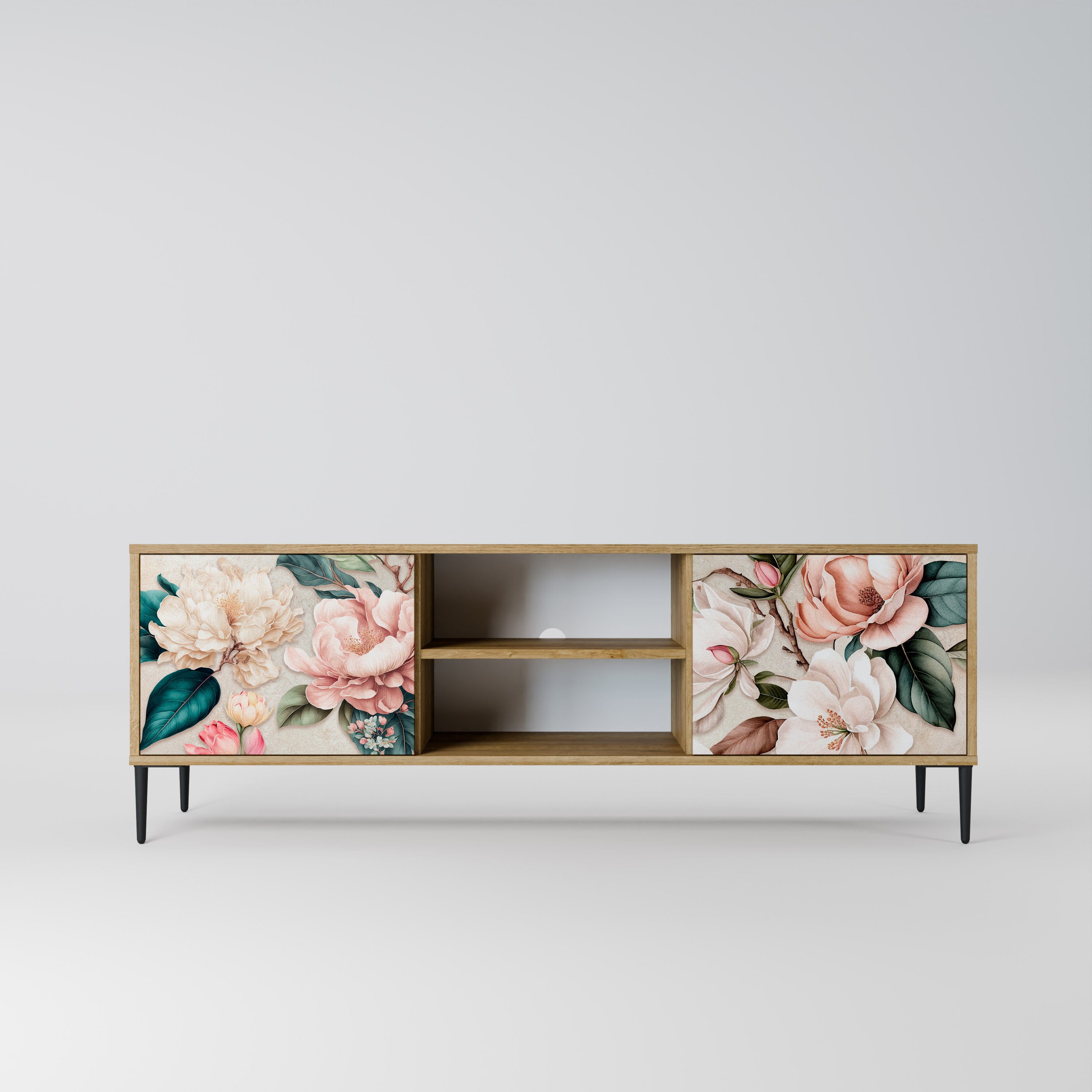 FLORAL GRACE Szafka RTV 2-drzwiowa