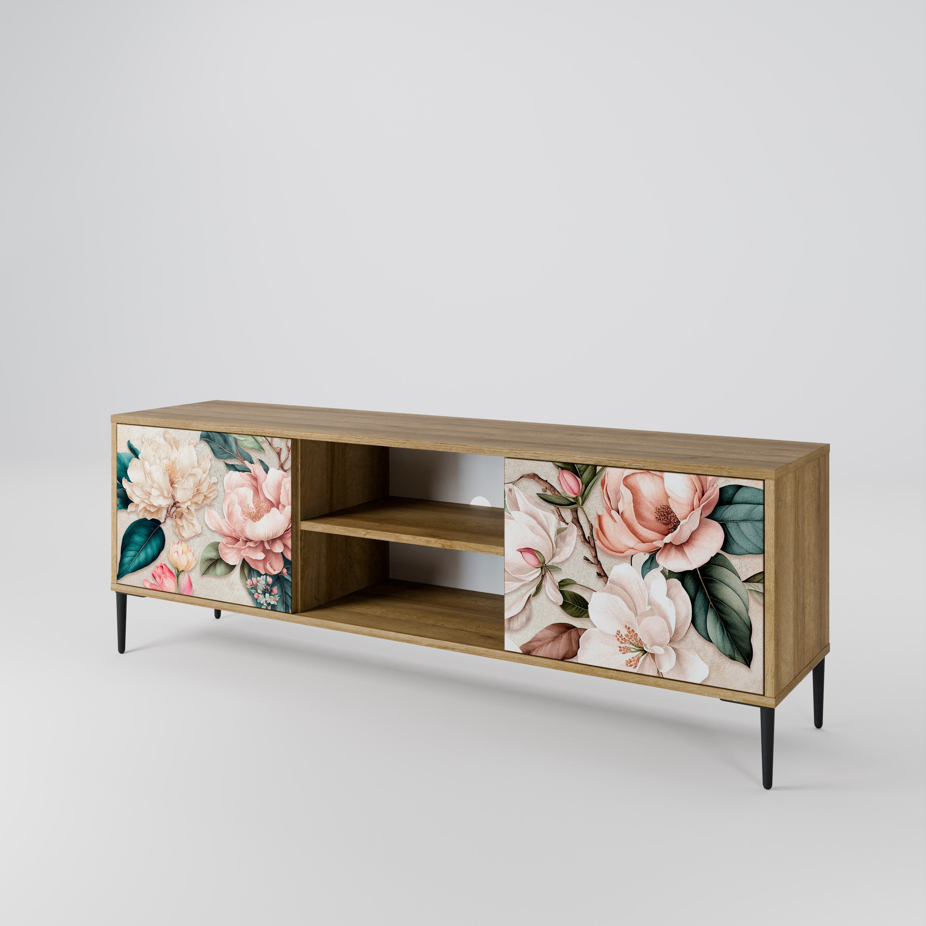 FLORAL GRACE Szafka RTV 2-drzwiowa
