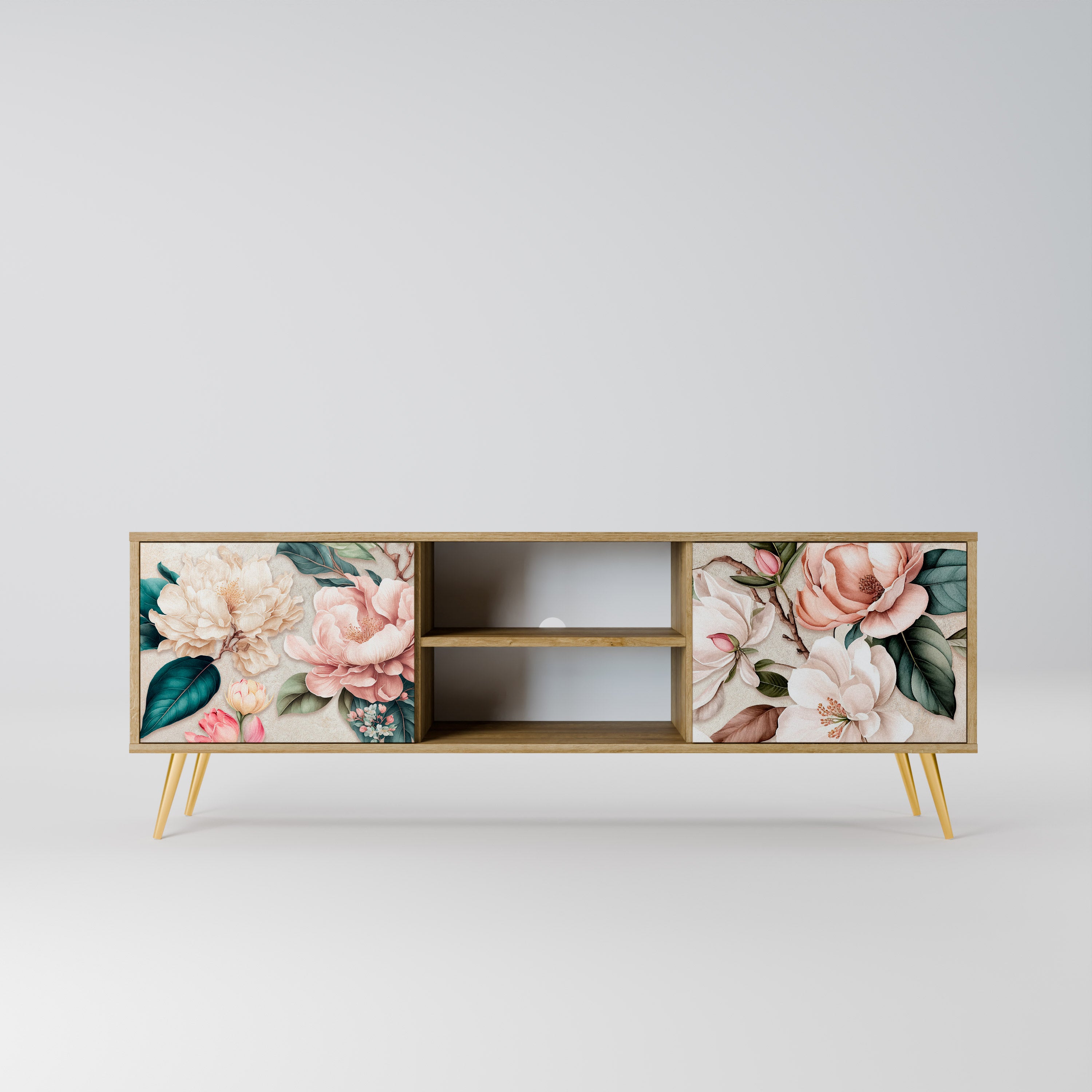 FLORAL GRACE Szafka RTV 2-drzwiowa