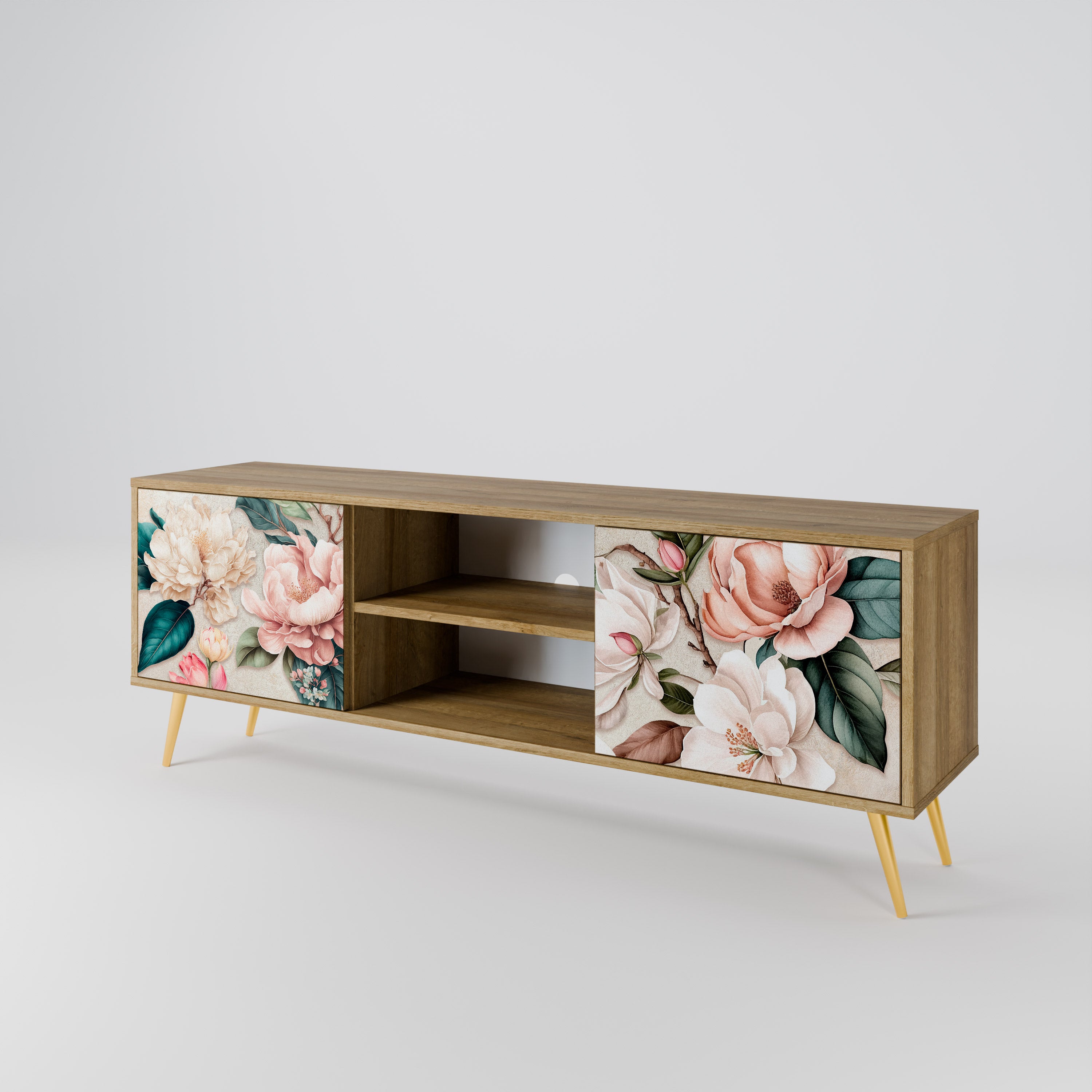 FLORAL GRACE Szafka RTV 2-drzwiowa