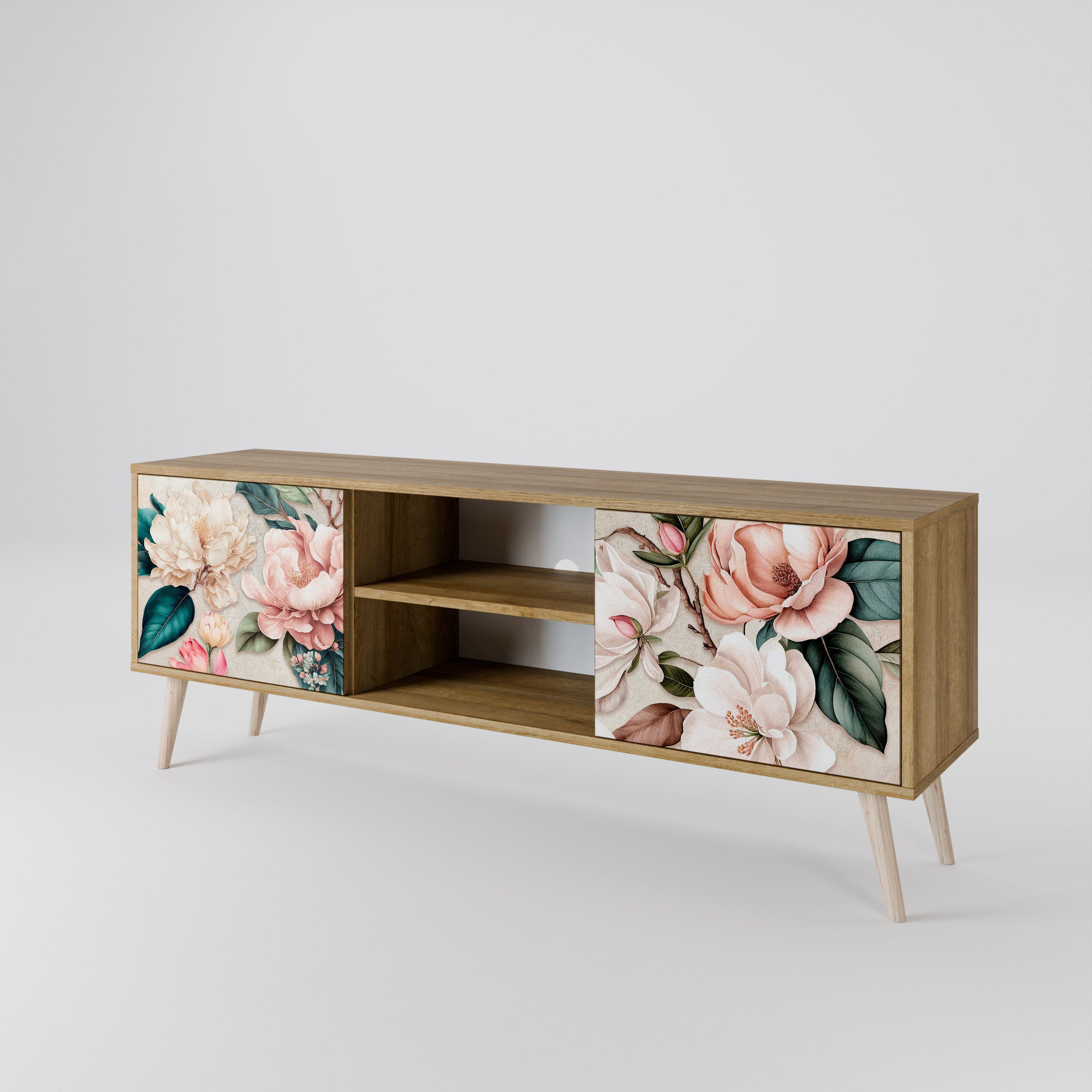 FLORAL GRACE Szafka RTV 2-drzwiowa