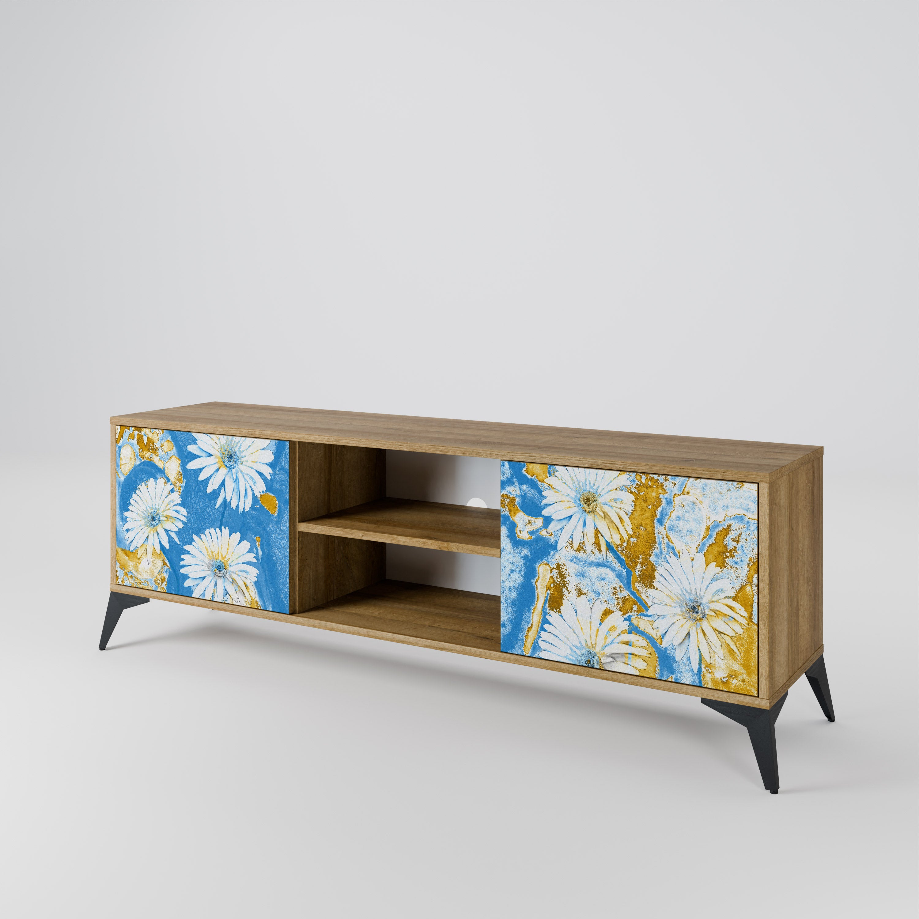 DAISY LUXE Szafka RTV 2-drzwiowa