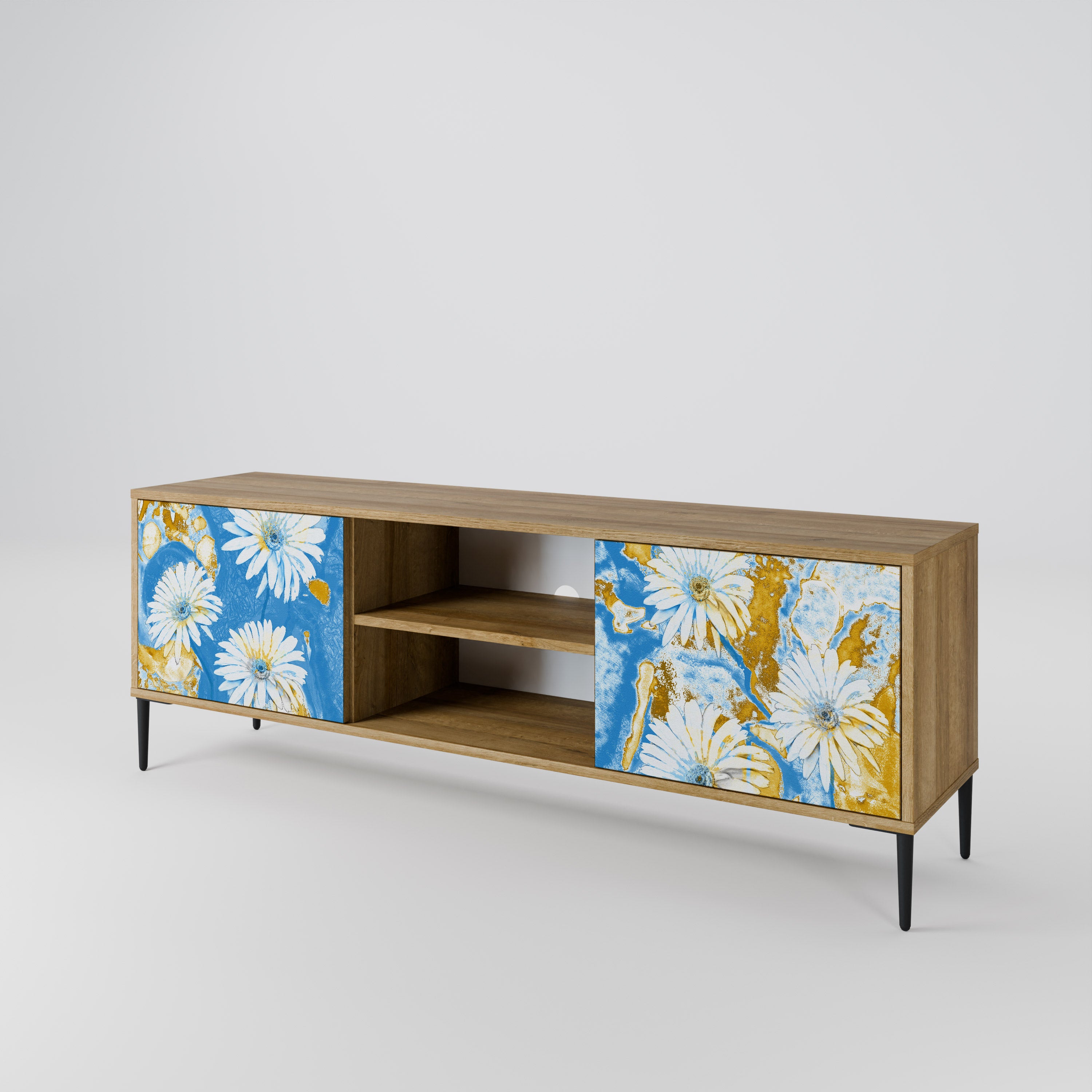 DAISY LUXE Szafka RTV 2-drzwiowa