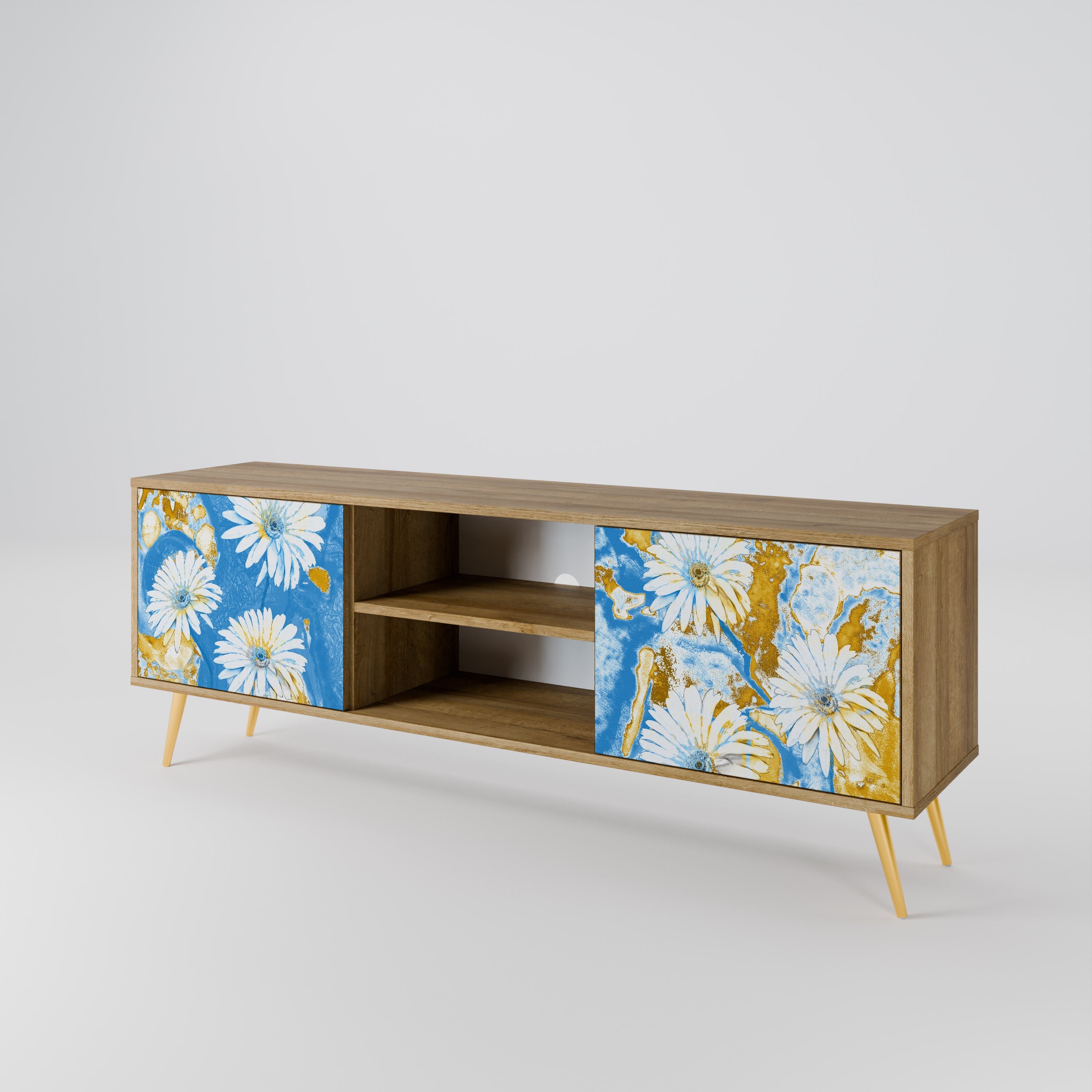 DAISY LUXE Szafka RTV 2-drzwiowa