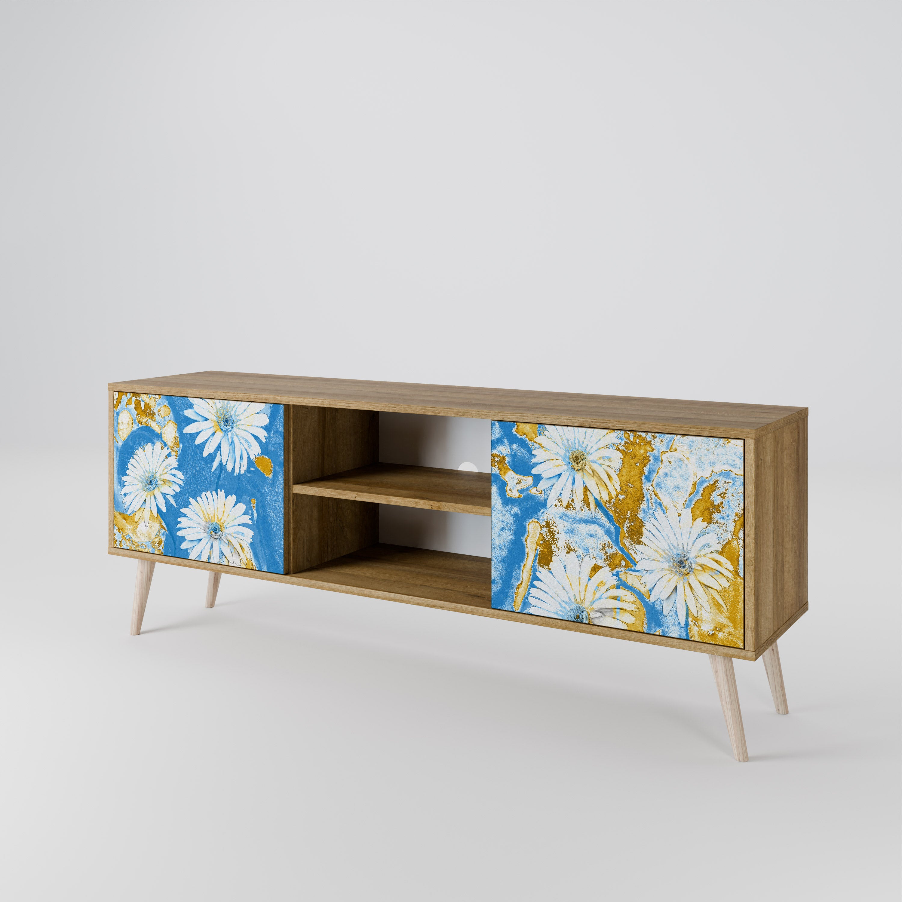 DAISY LUXE Szafka RTV 2-drzwiowa