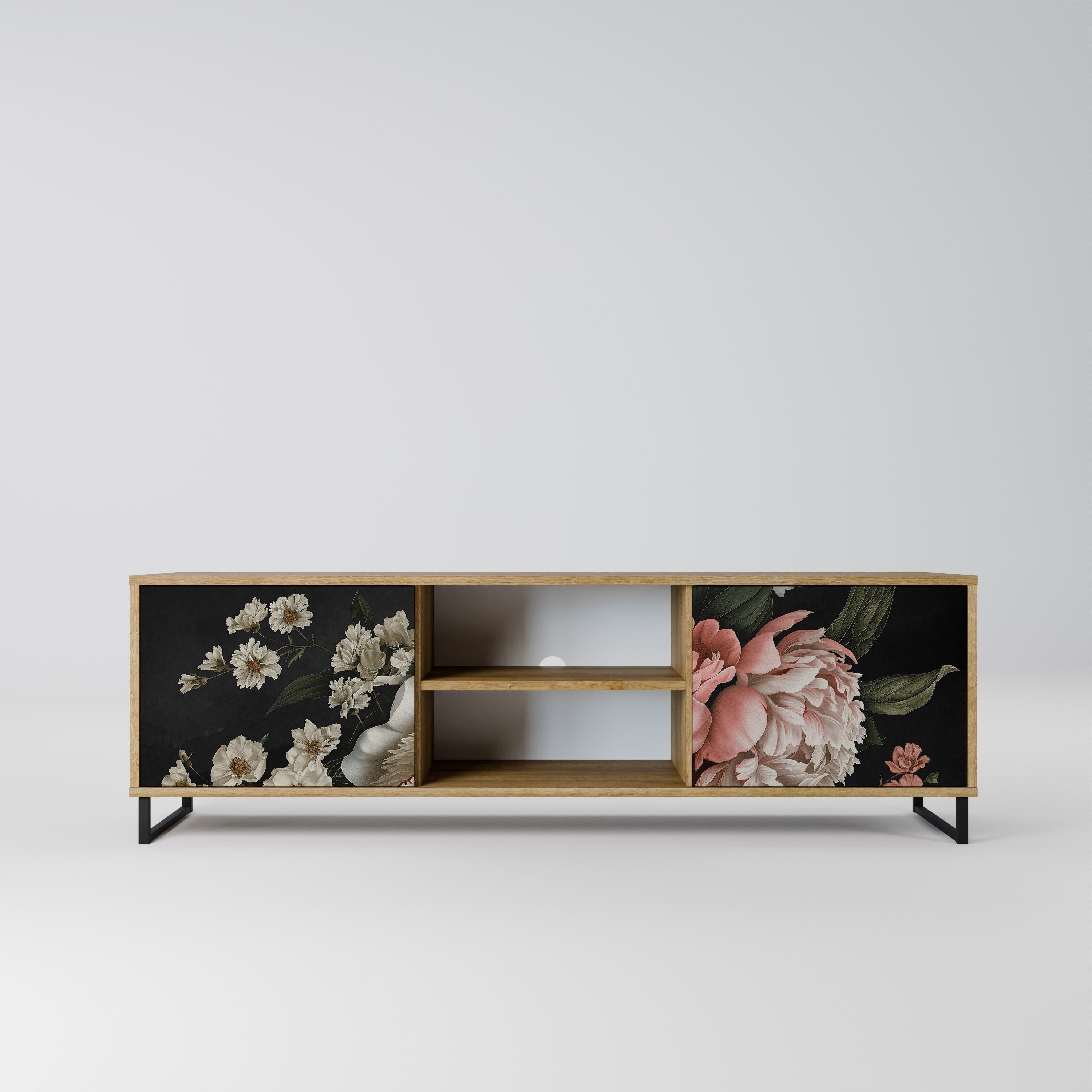 LUSH ELEGANCE Szafka RTV 2-drzwiowa