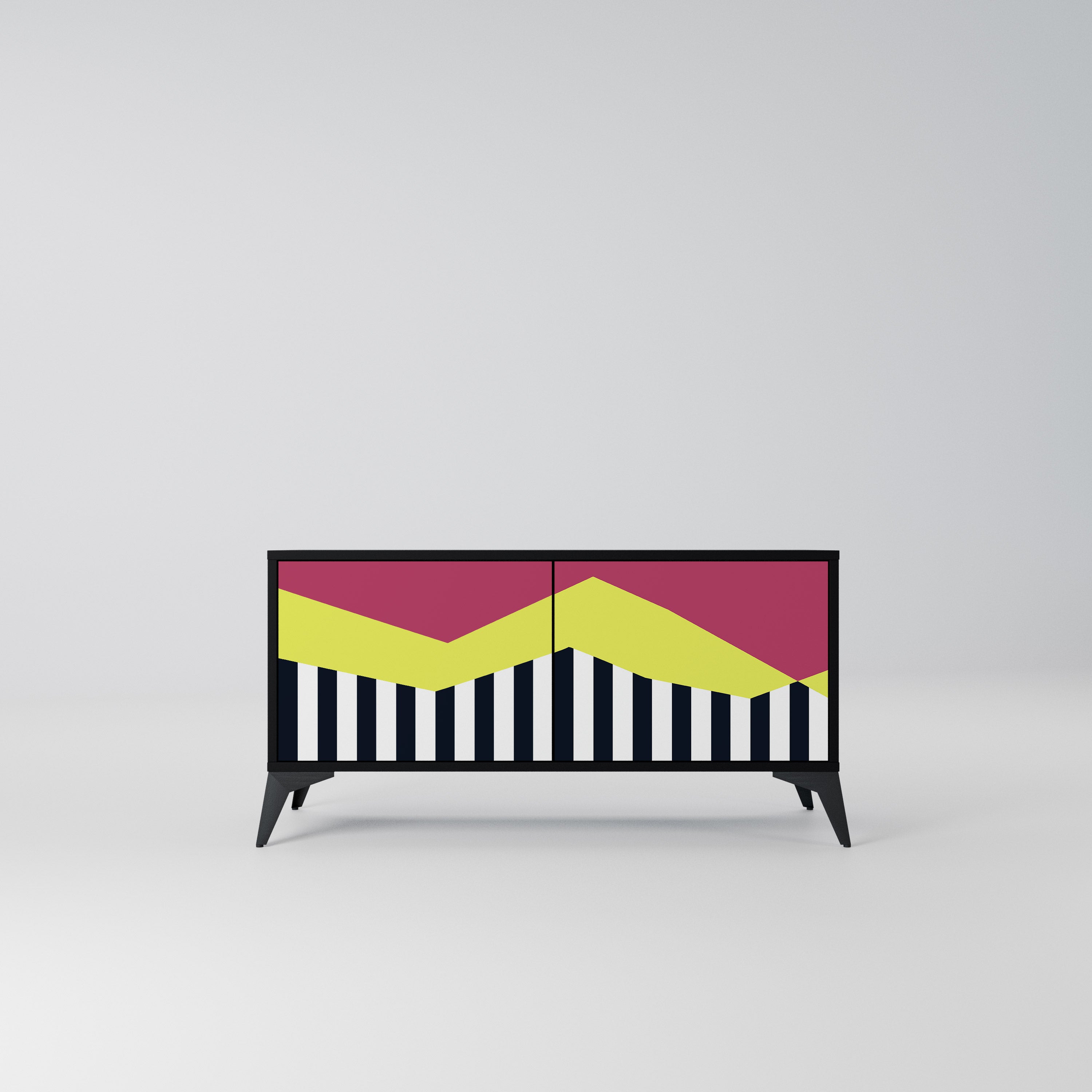 PIANO FANTASY Kompaktowa szafka RTV 2-drzwiowa