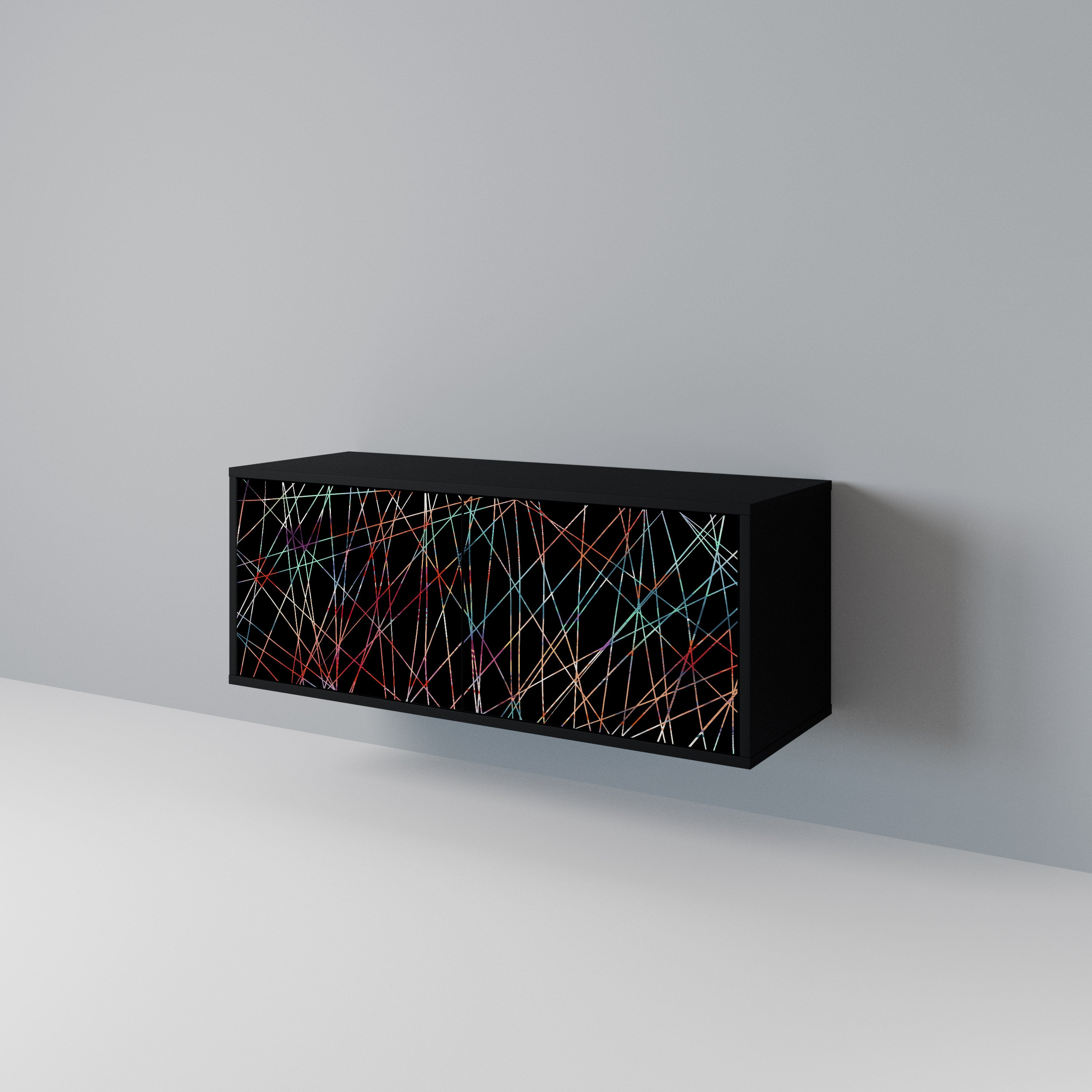 LUMINOUS SNARE Kompaktowa szafka RTV 2-drzwiowa