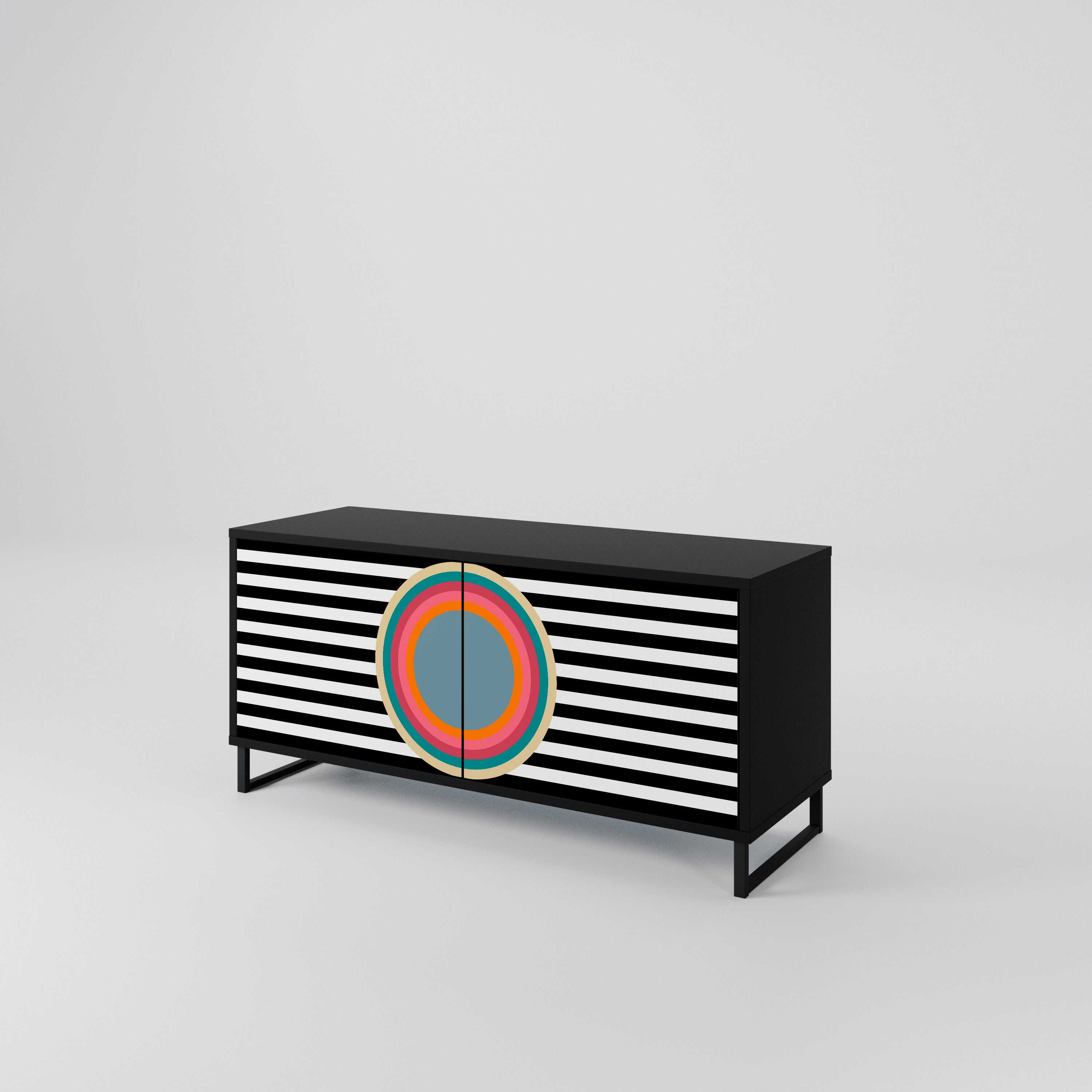 SPECTRA SHOWCASE Kompaktowa szafka RTV 2-drzwiowa