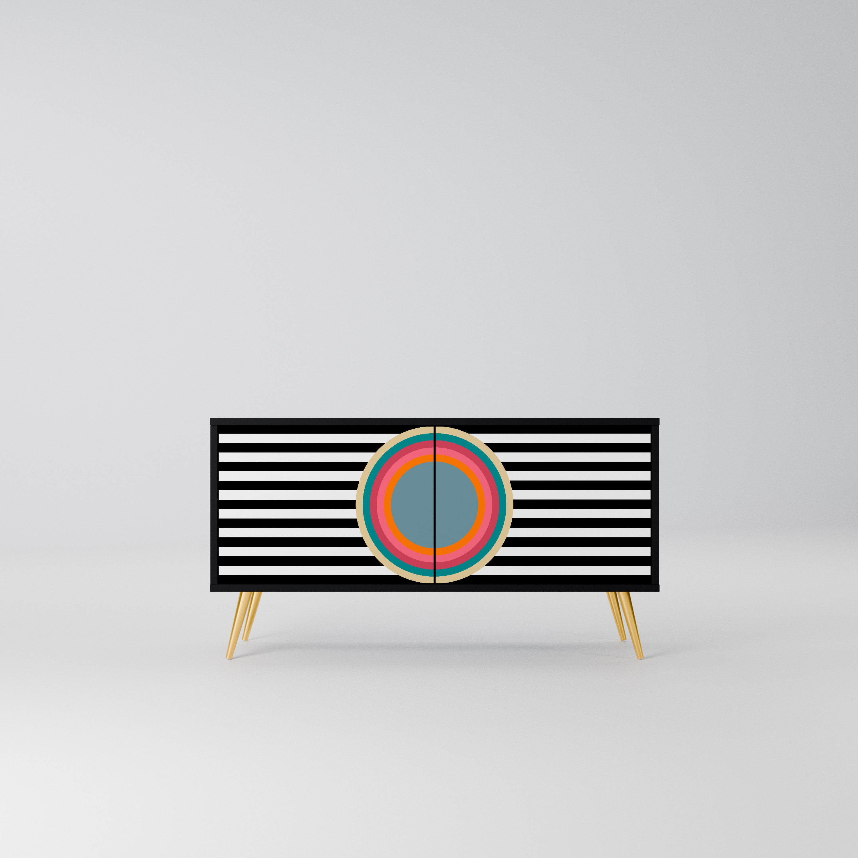 SPECTRA SHOWCASE Kompaktowa szafka RTV 2-drzwiowa
