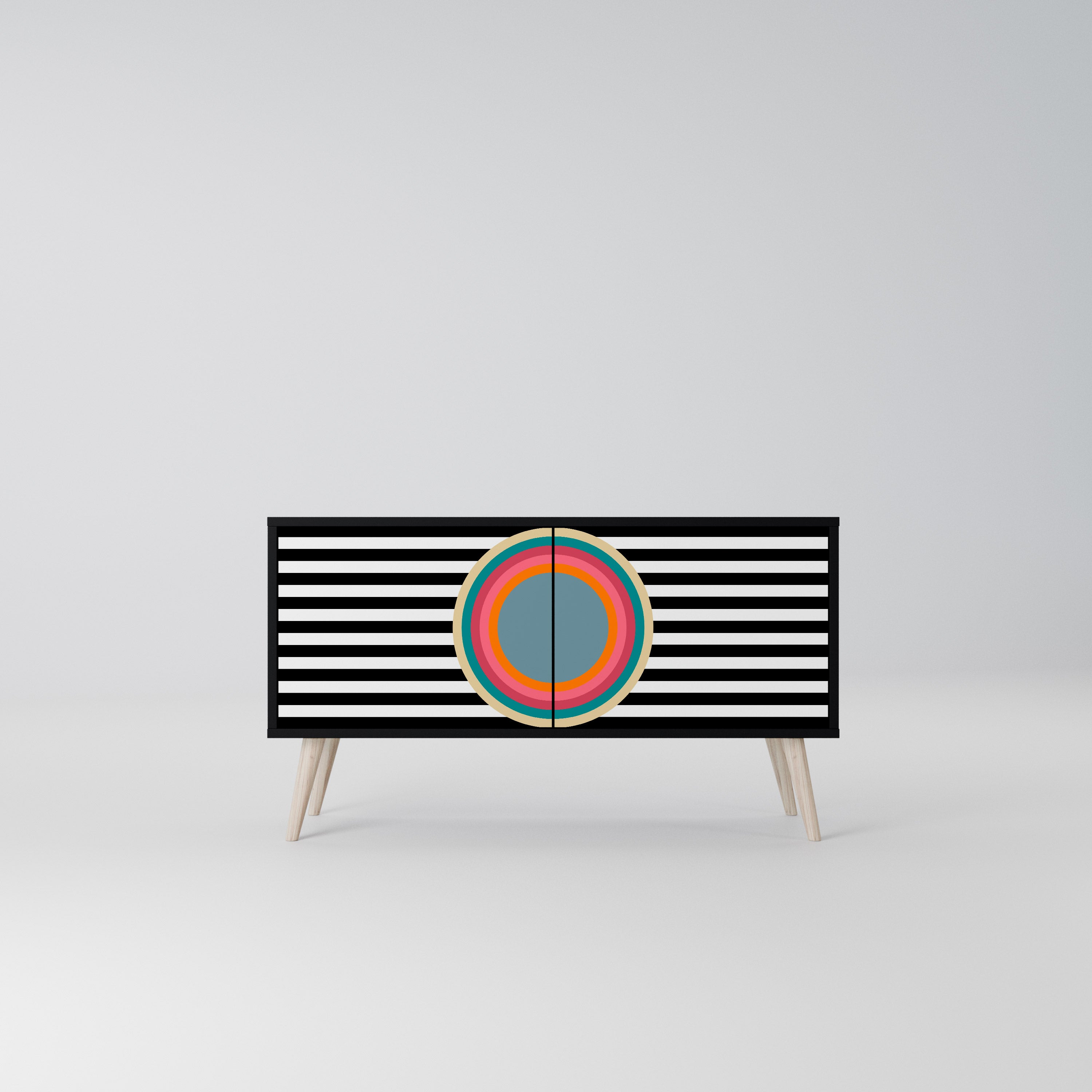 SPECTRA SHOWCASE Kompaktowa szafka RTV 2-drzwiowa