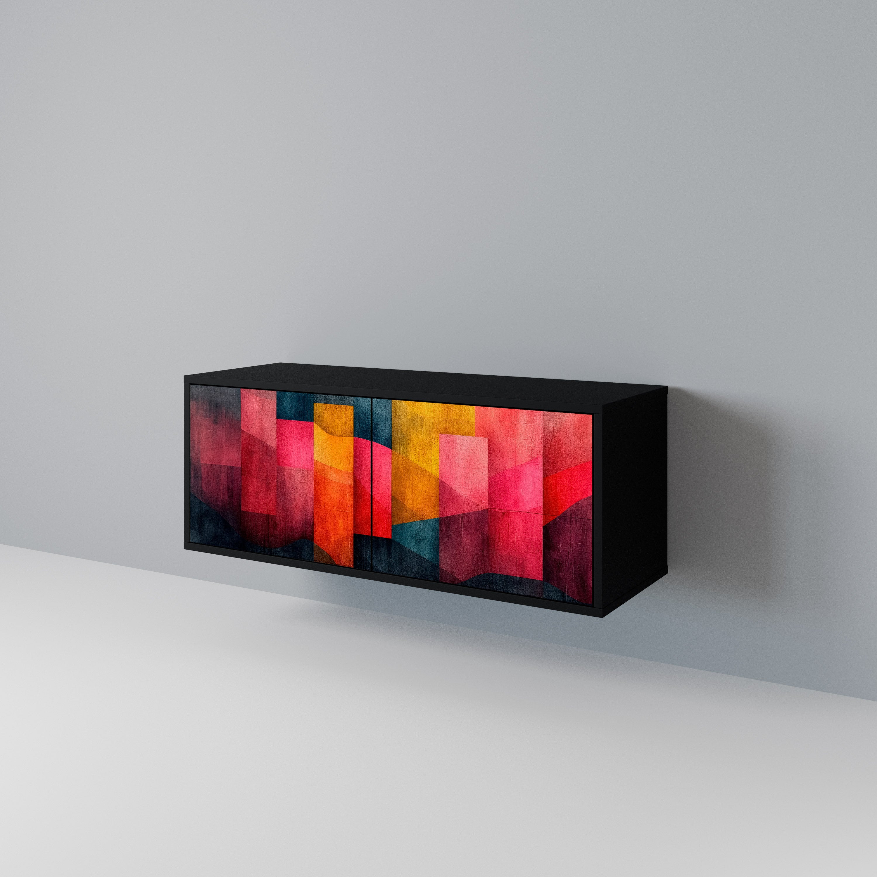 COLORFUL SOUNDS Kompaktowa szafka RTV 2-drzwiowa