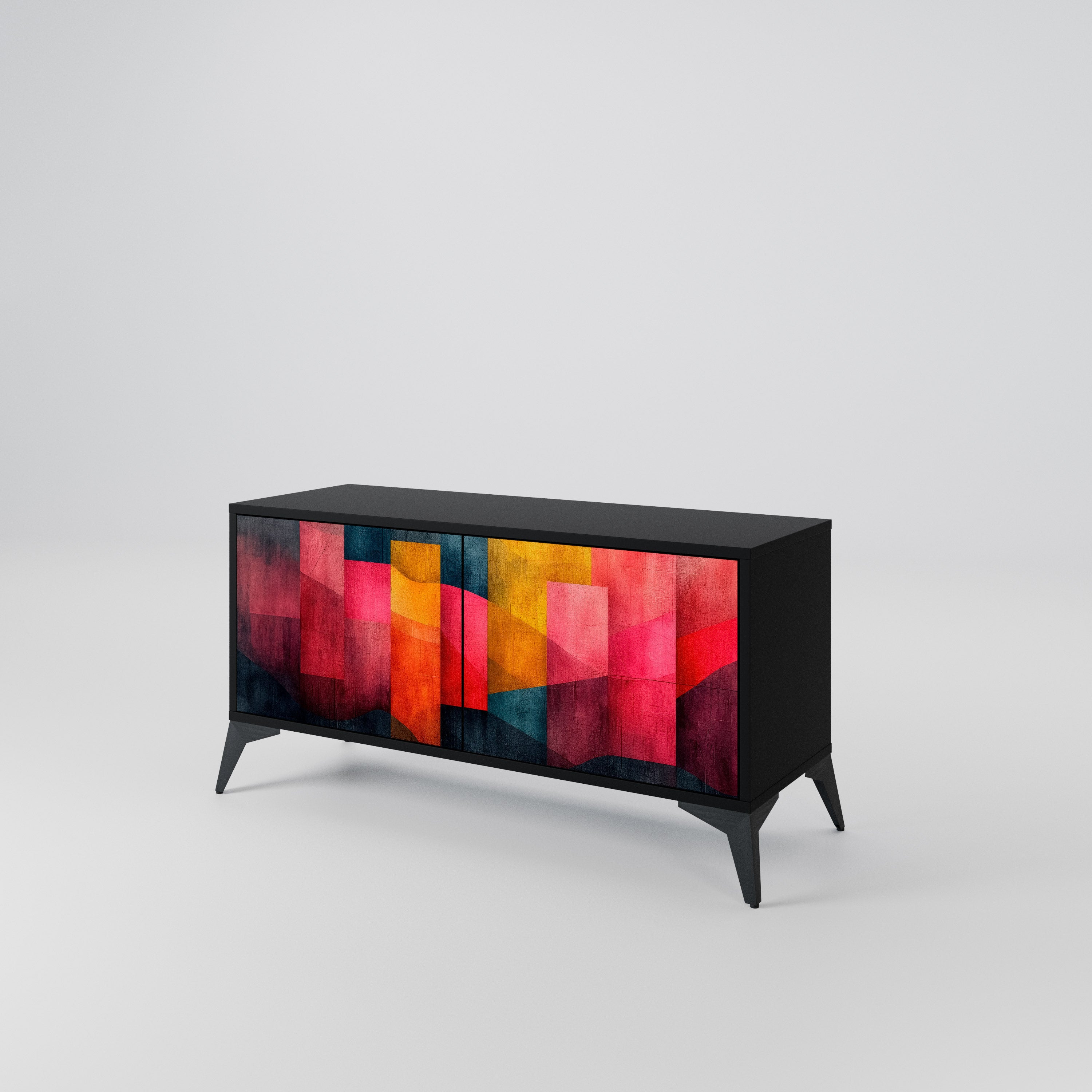 COLORFUL SOUNDS Kompaktowa szafka RTV 2-drzwiowa