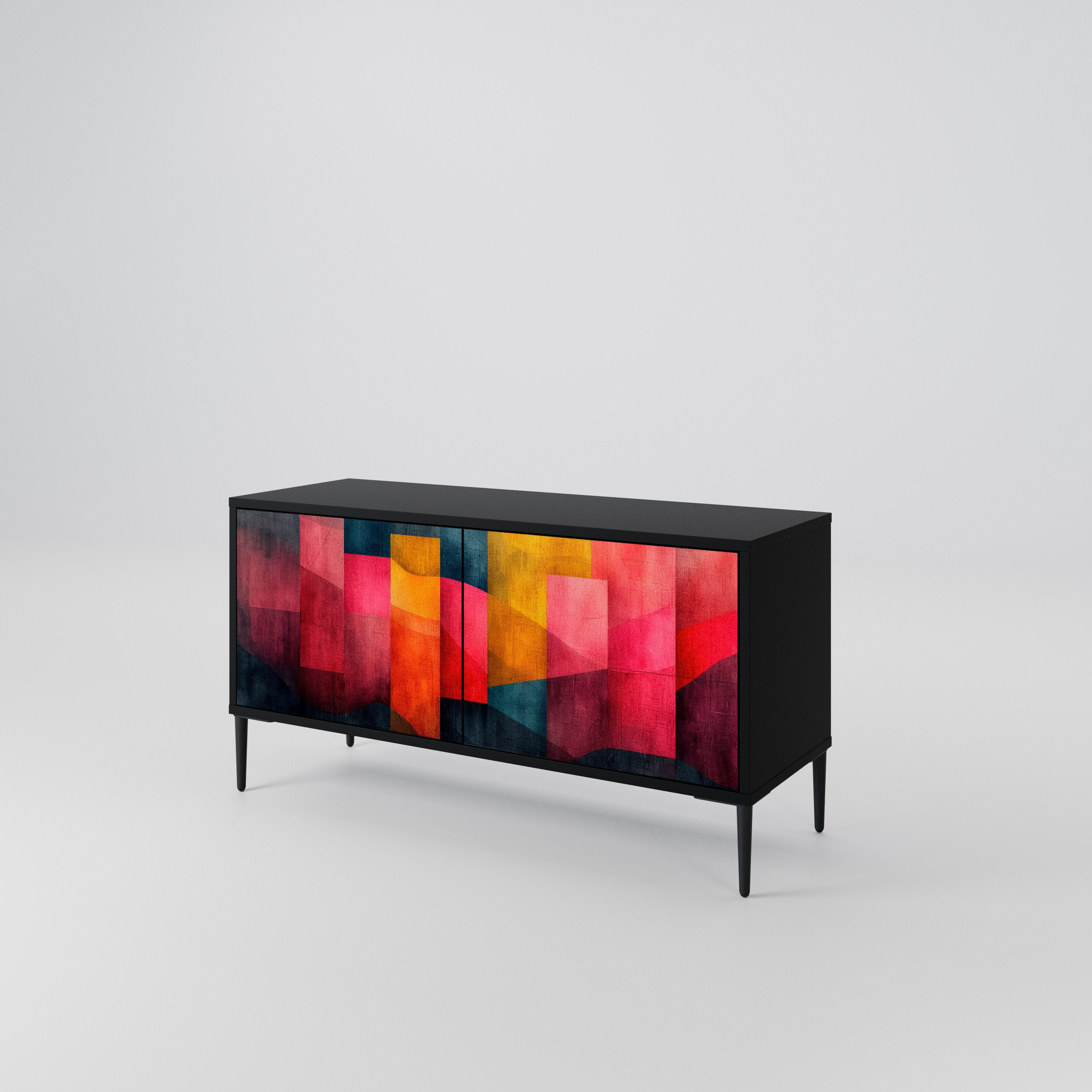 COLORFUL SOUNDS Kompaktowa szafka RTV 2-drzwiowa
