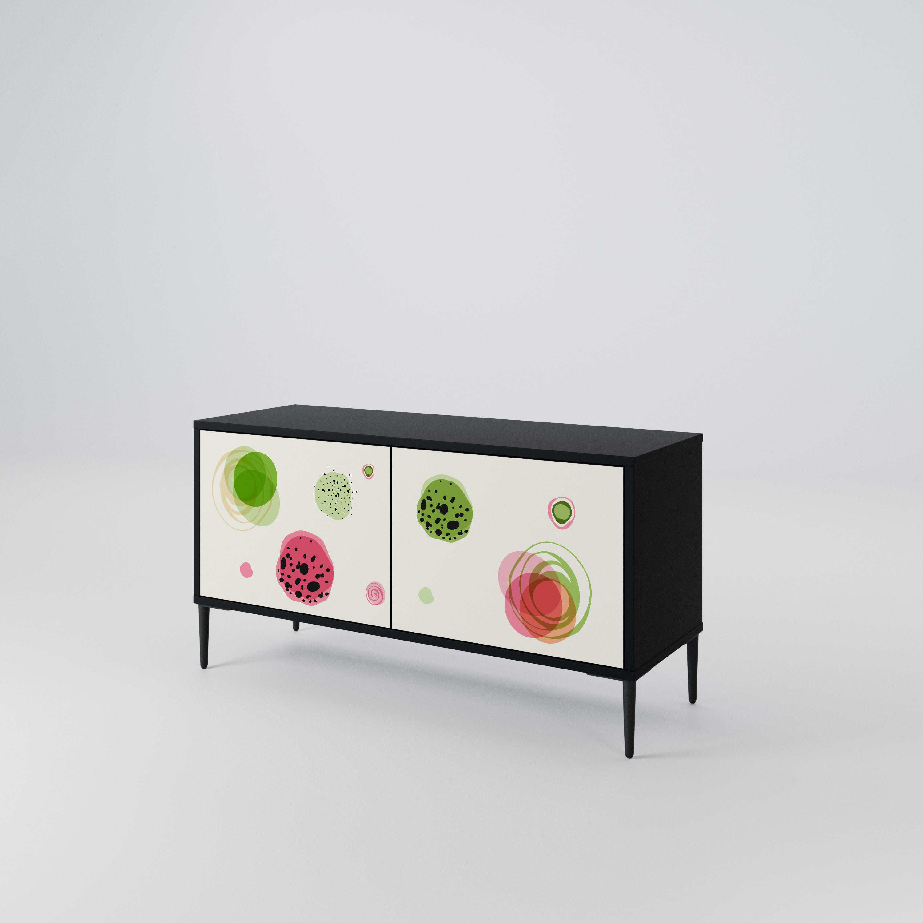 COLORFUL COSMOS Kompaktowa szafka RTV 2-drzwiowa