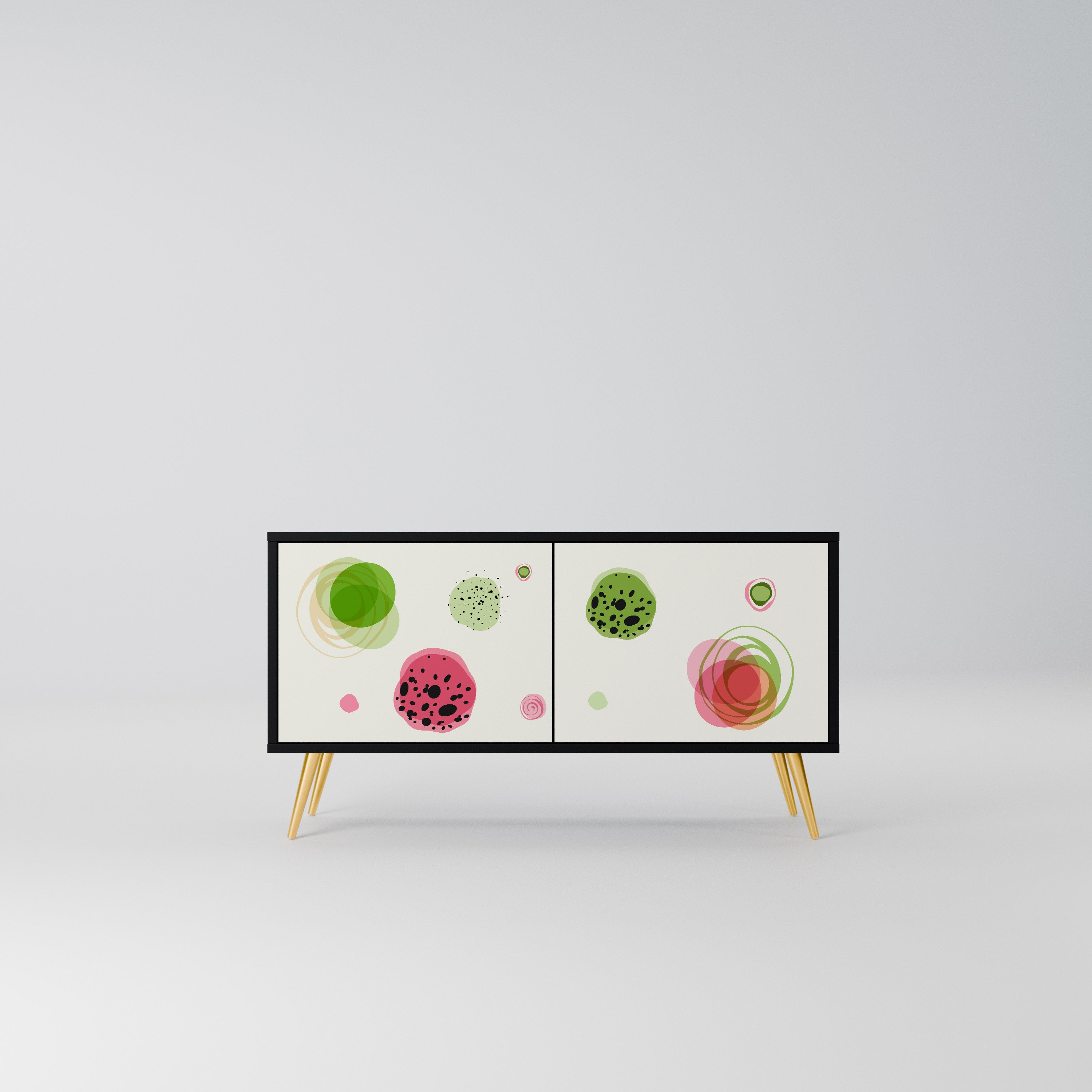COLORFUL COSMOS Kompaktowa szafka RTV 2-drzwiowa