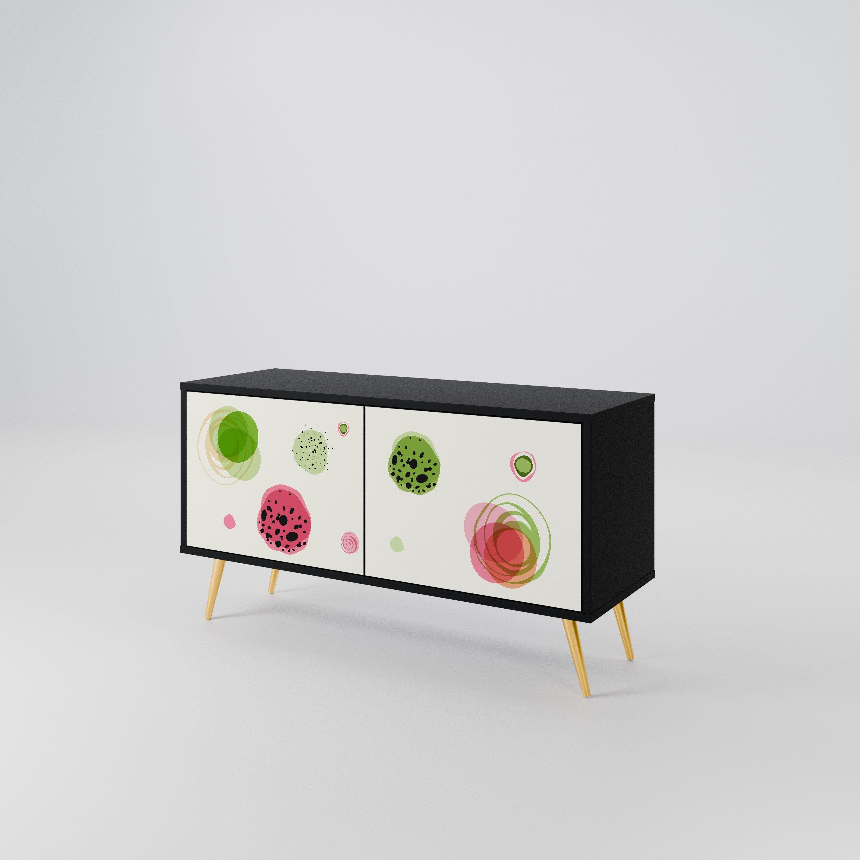 COLORFUL COSMOS Kompaktowa szafka RTV 2-drzwiowa