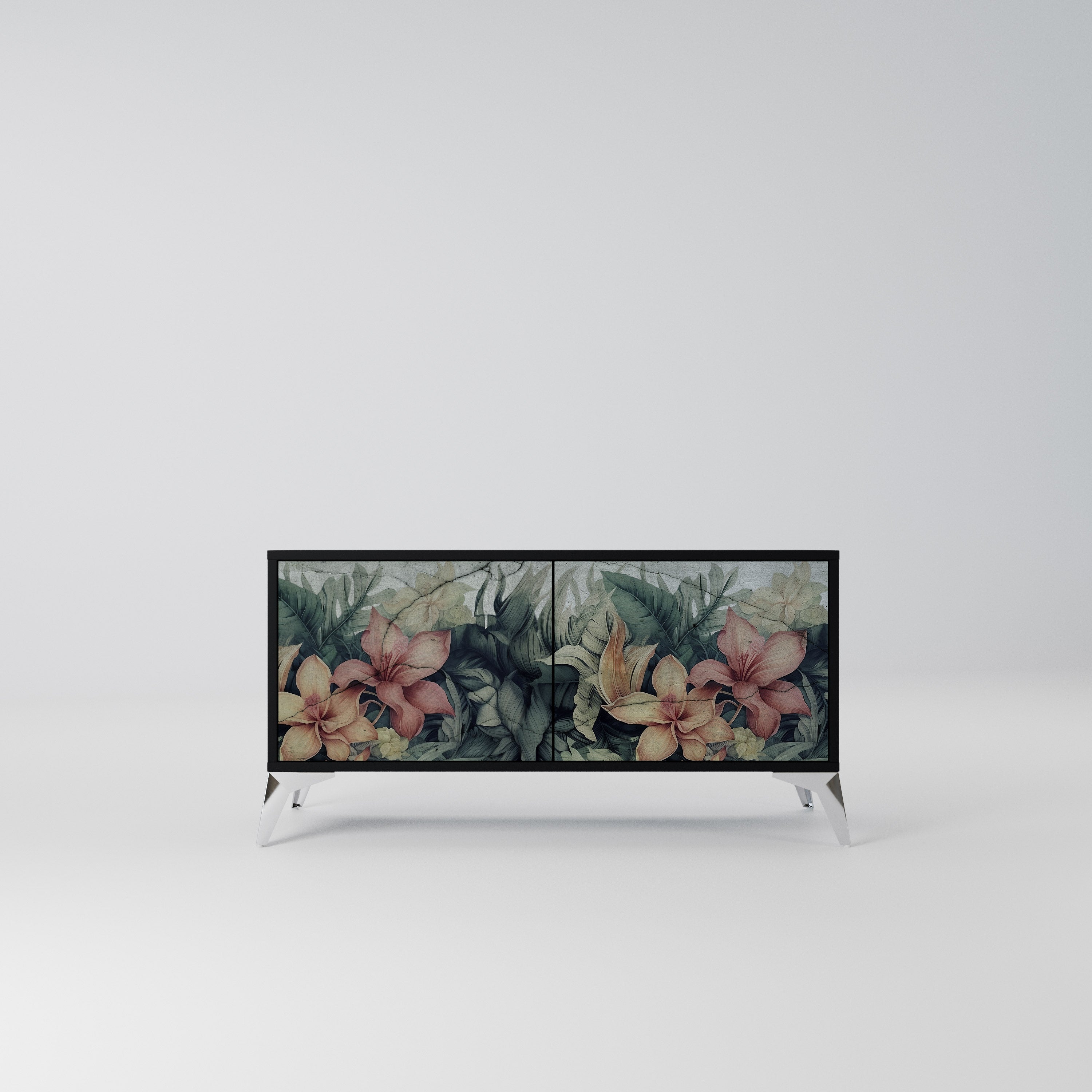 HEAVENLY BLOOM Kompaktowa szafka RTV 2-drzwiowa