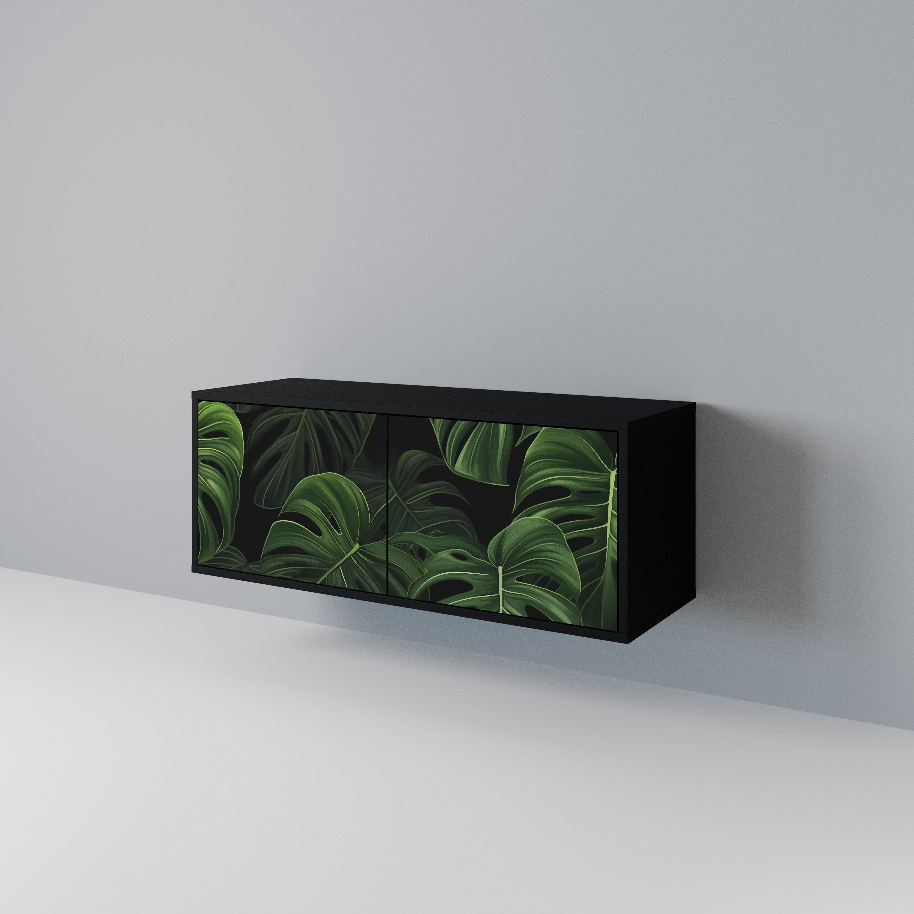 INFINITE MONSTERA Kompaktowa szafka RTV 2-drzwiowa