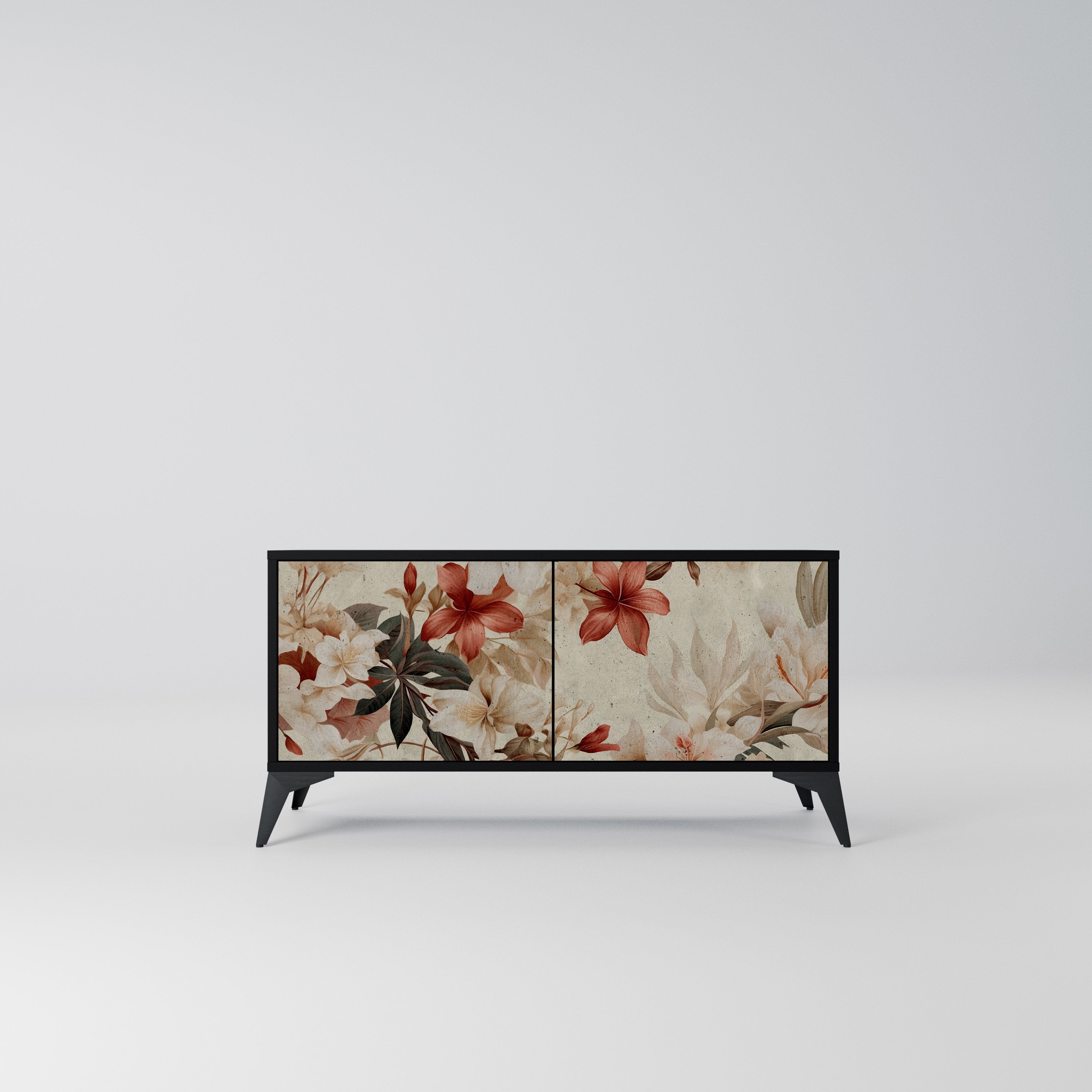 PETAL HARMONY Kompaktowa szafka RTV 2-drzwiowa