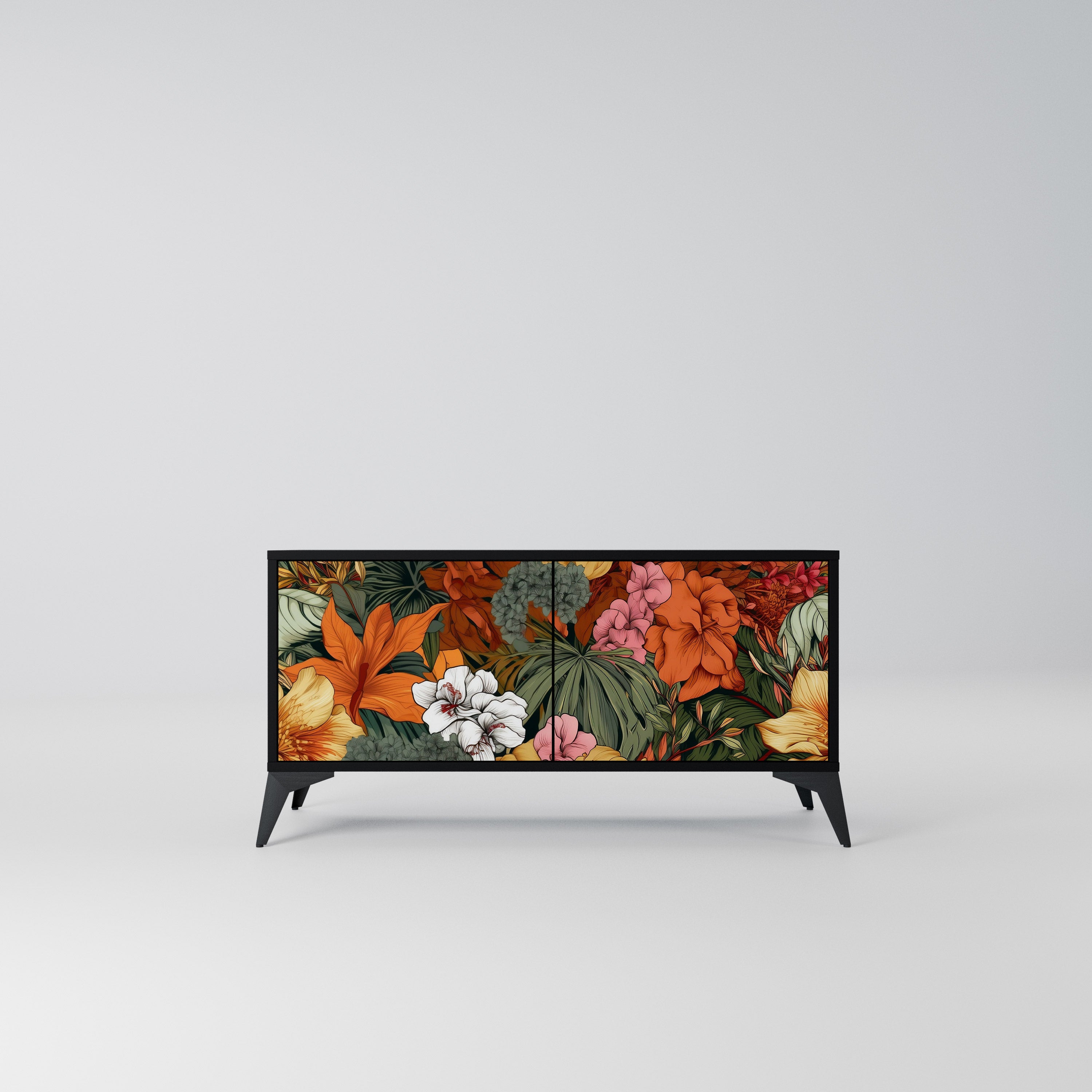 RADIANT FLORA Kompaktowa szafka RTV 2-drzwiowa
